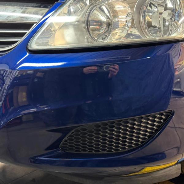 After — Full Front Bumper Repair on a Vauxhall Zafira in Wigan