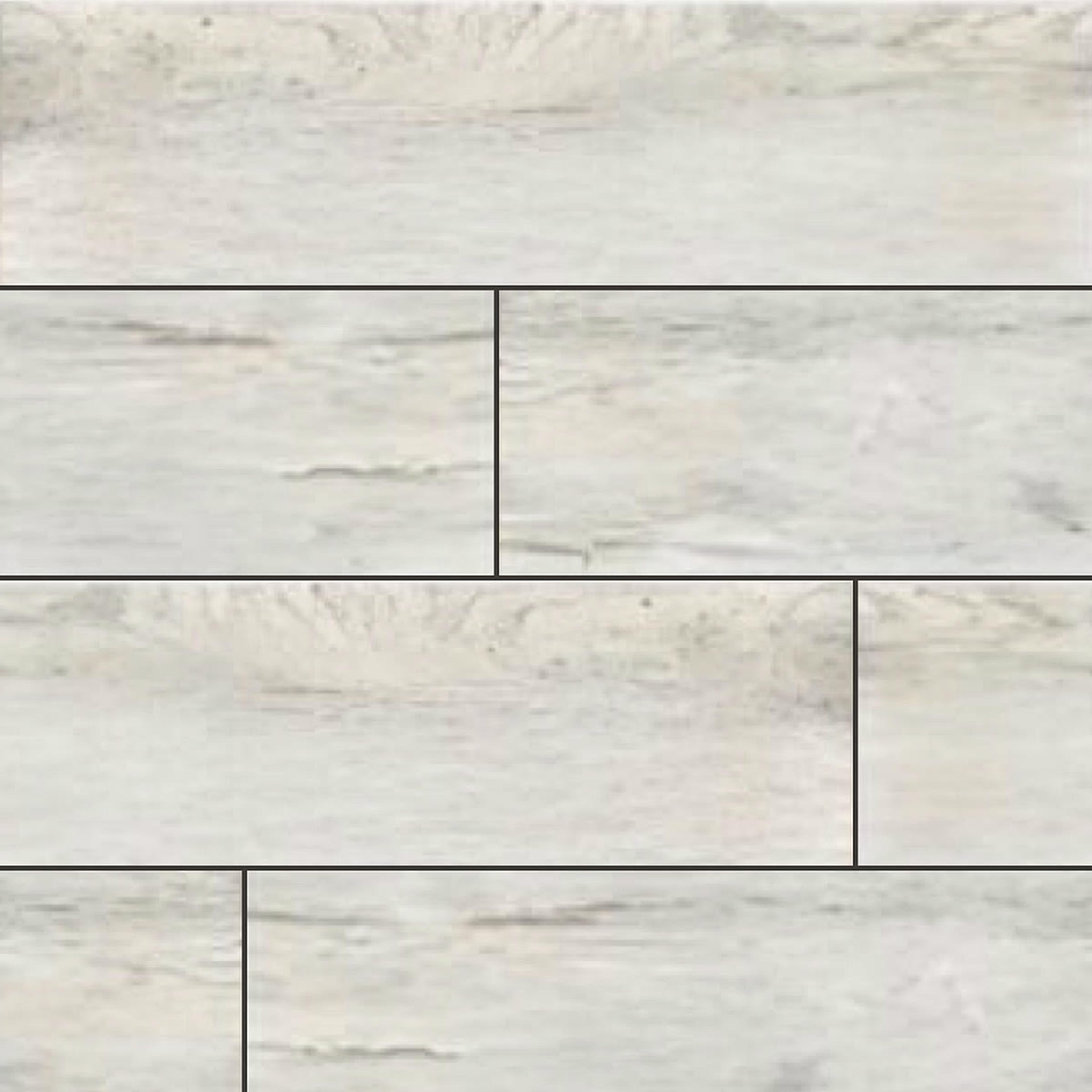 Muestra de porcelanato símil madera roble niebla