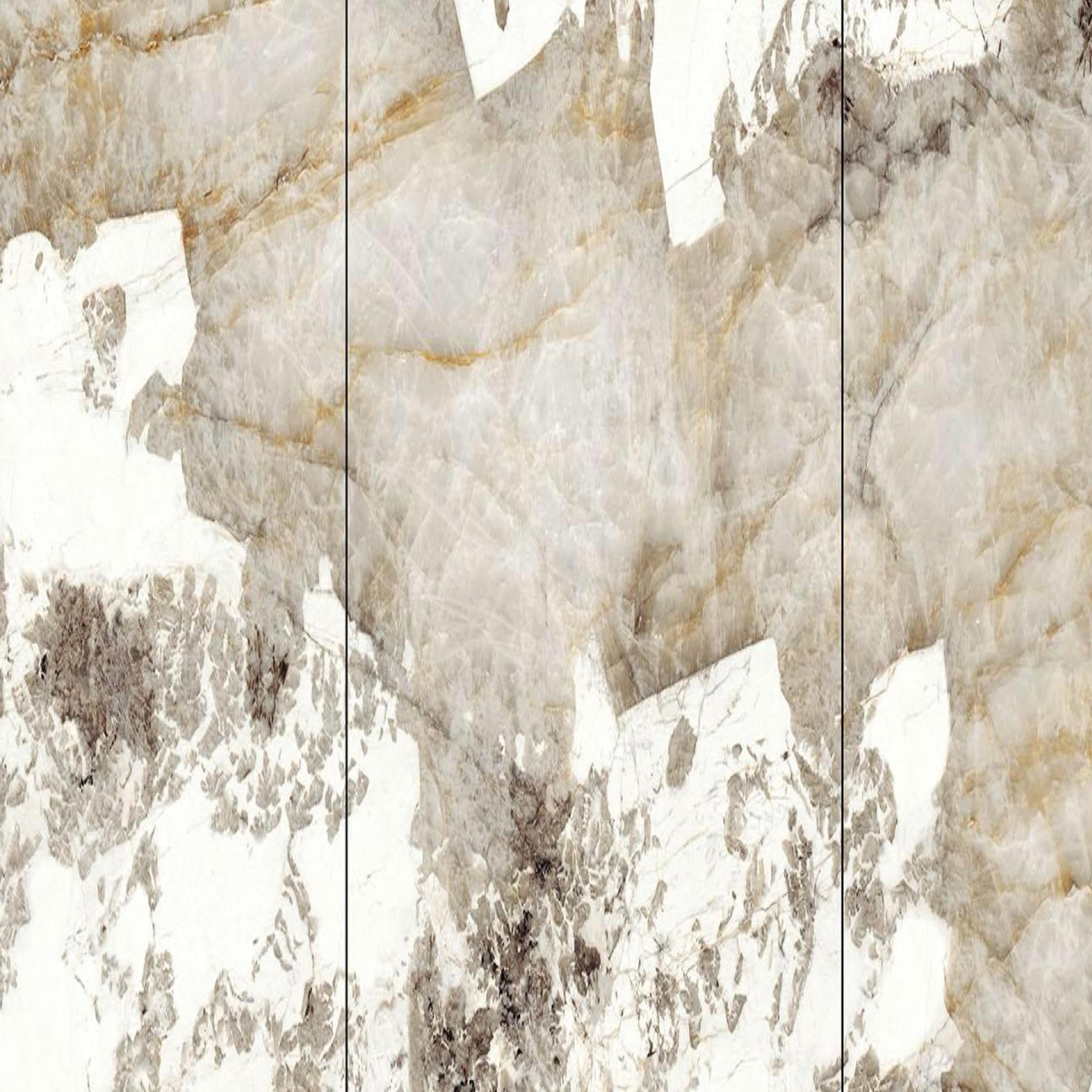 Muestra de porcelanato pulido brecha arena