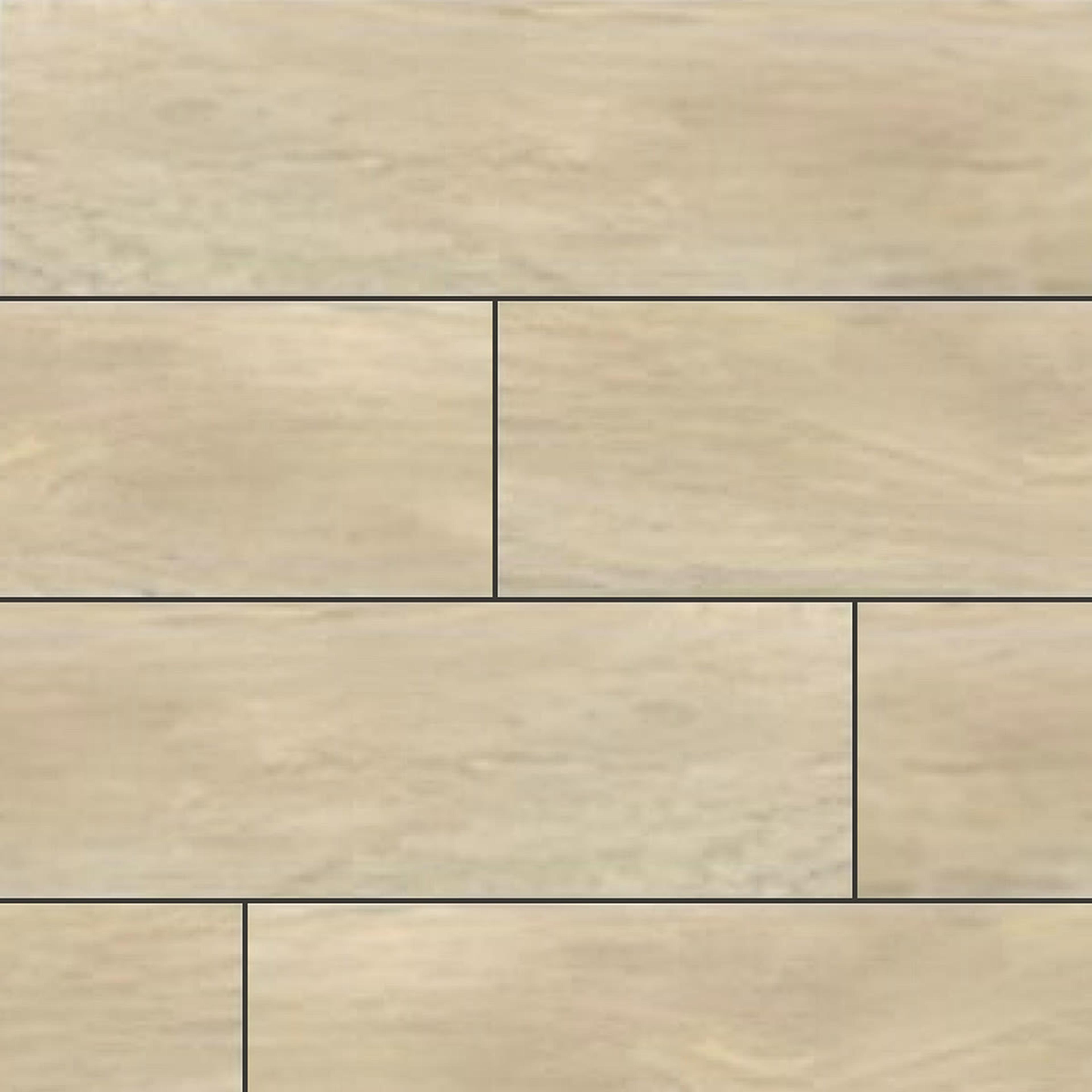 Muestra de porcelanato símil madera roble lino