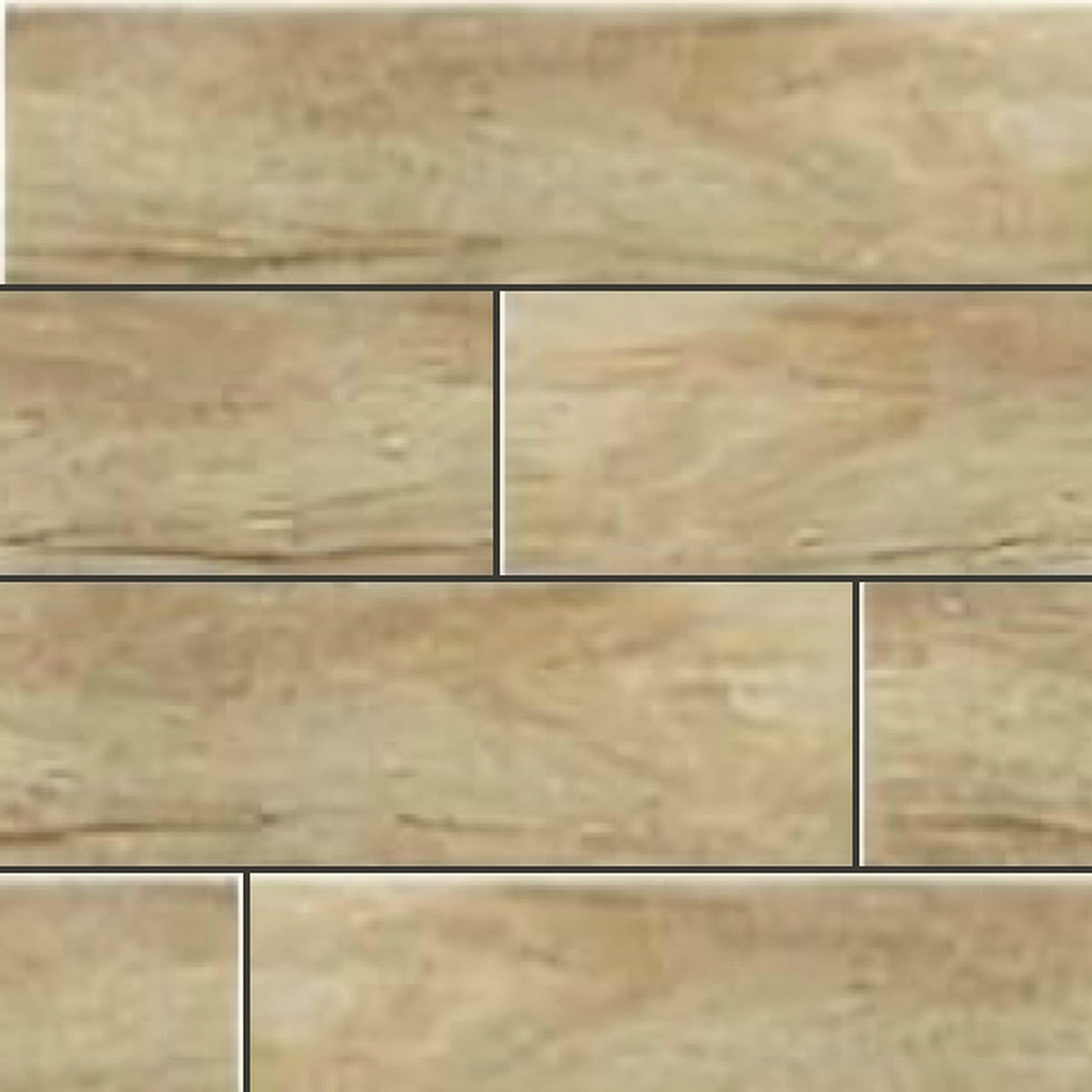 Muestra de porcelanato símil madera roble oliva