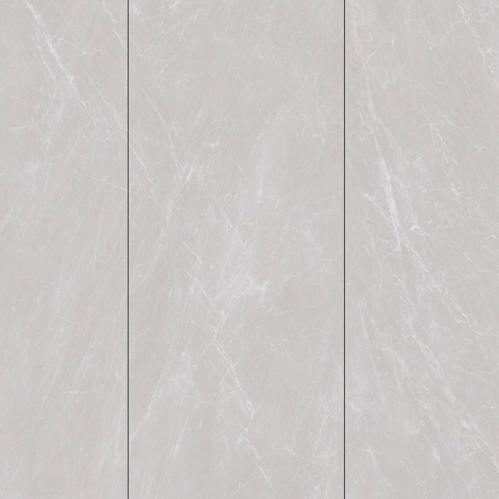 Muestra de porcelanato mate cemento gris claro