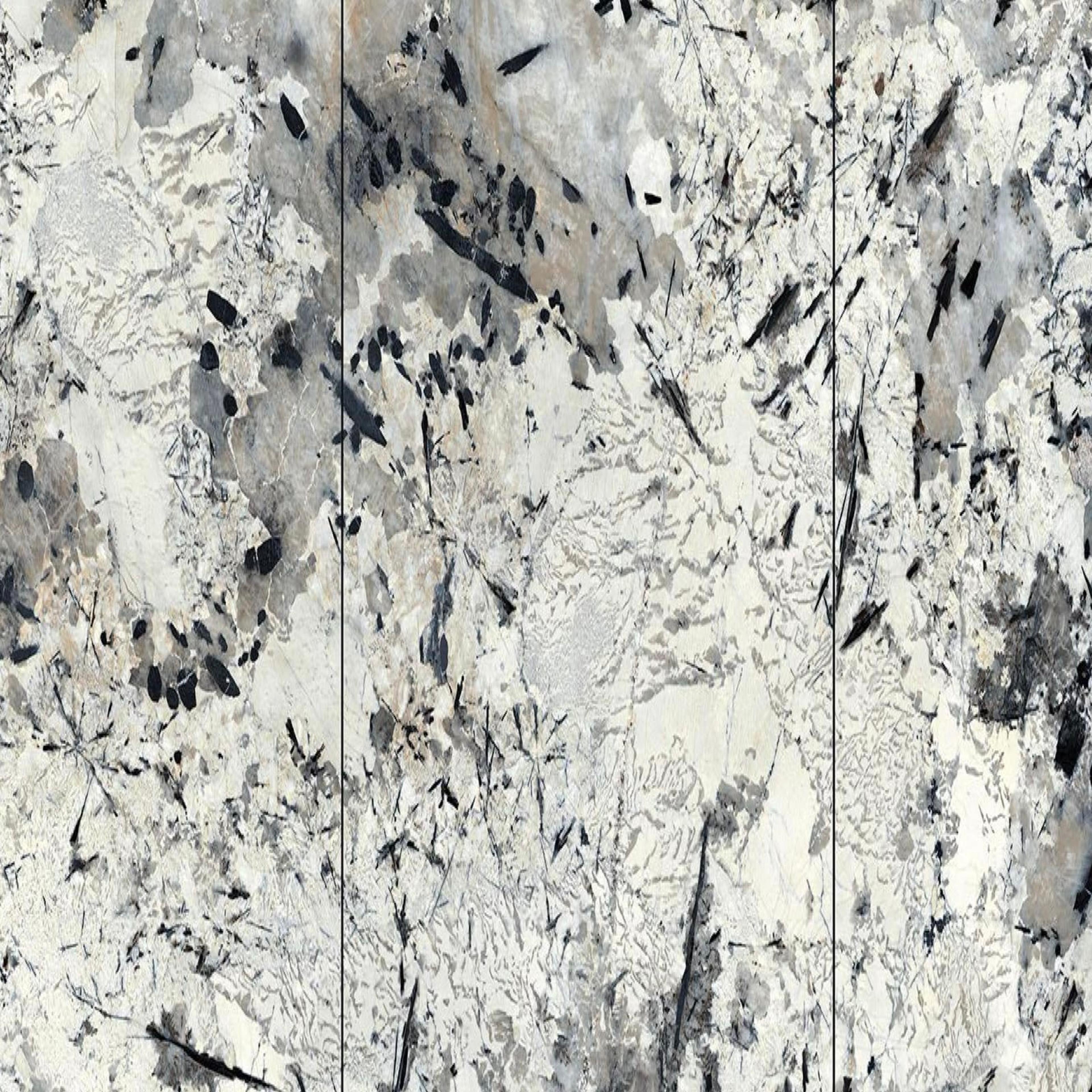 Muestra de porcelanato pulido granito nevado