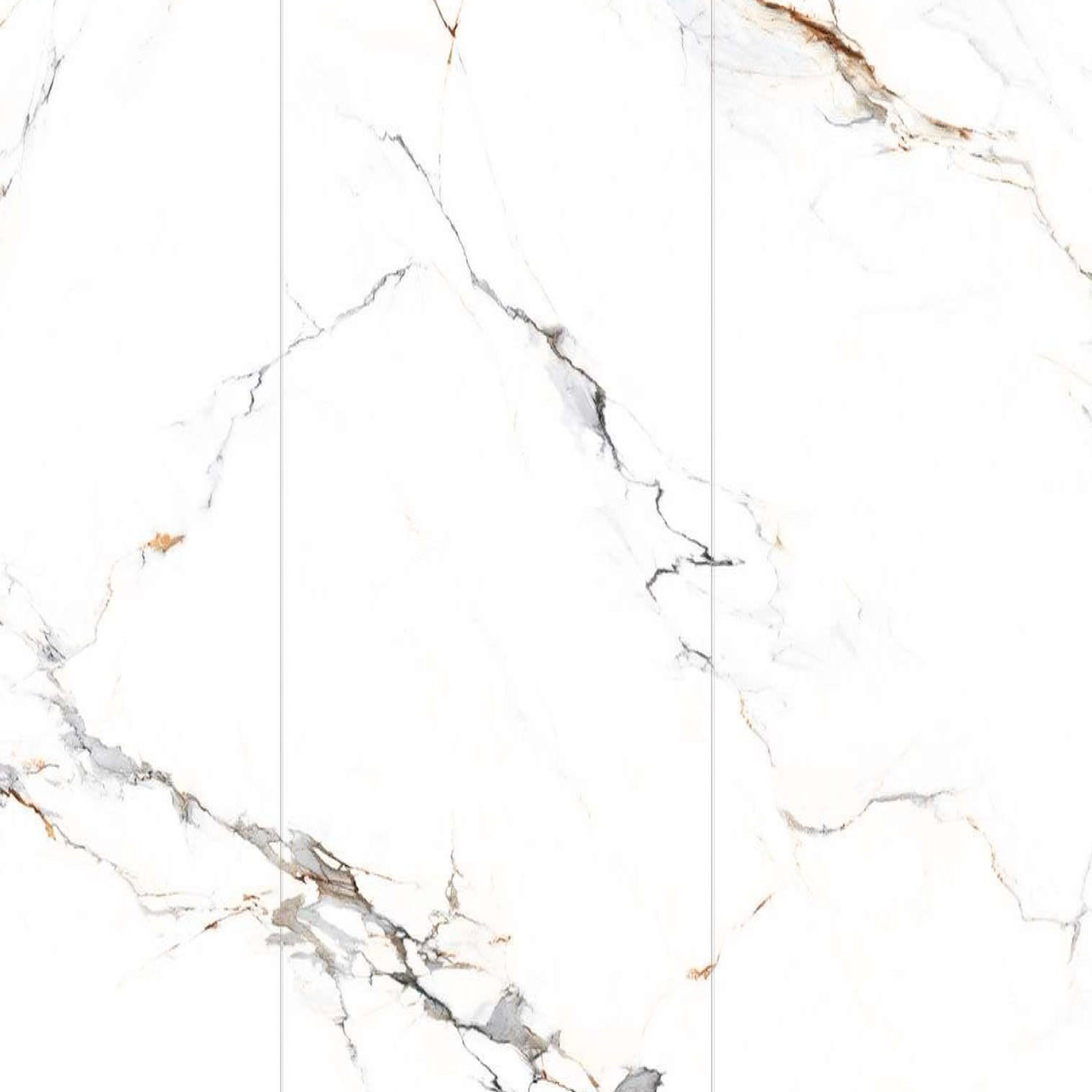 Muestra de porcelanato pulido blanco pluma