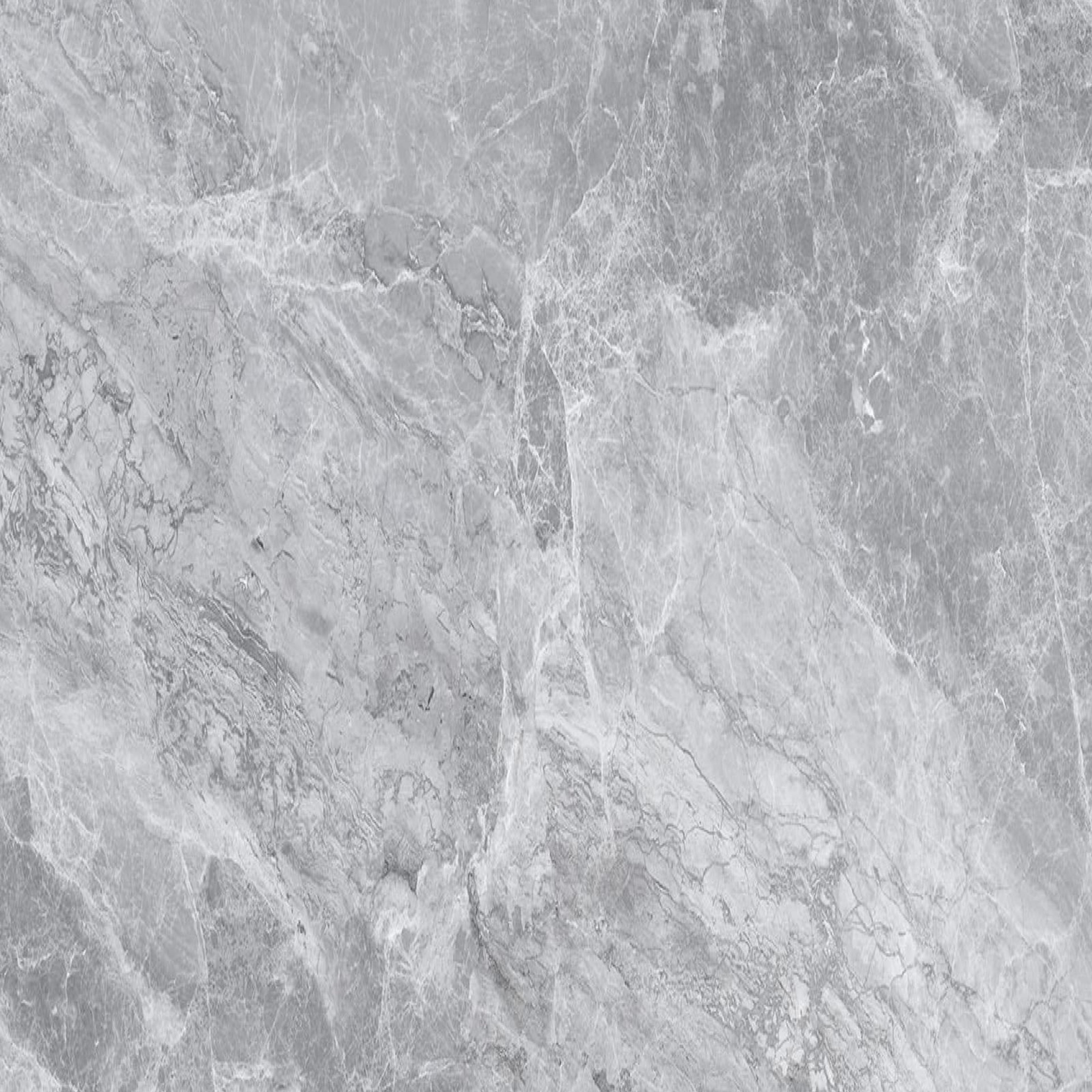 Muestra de porcelanato pulido gris cascada
