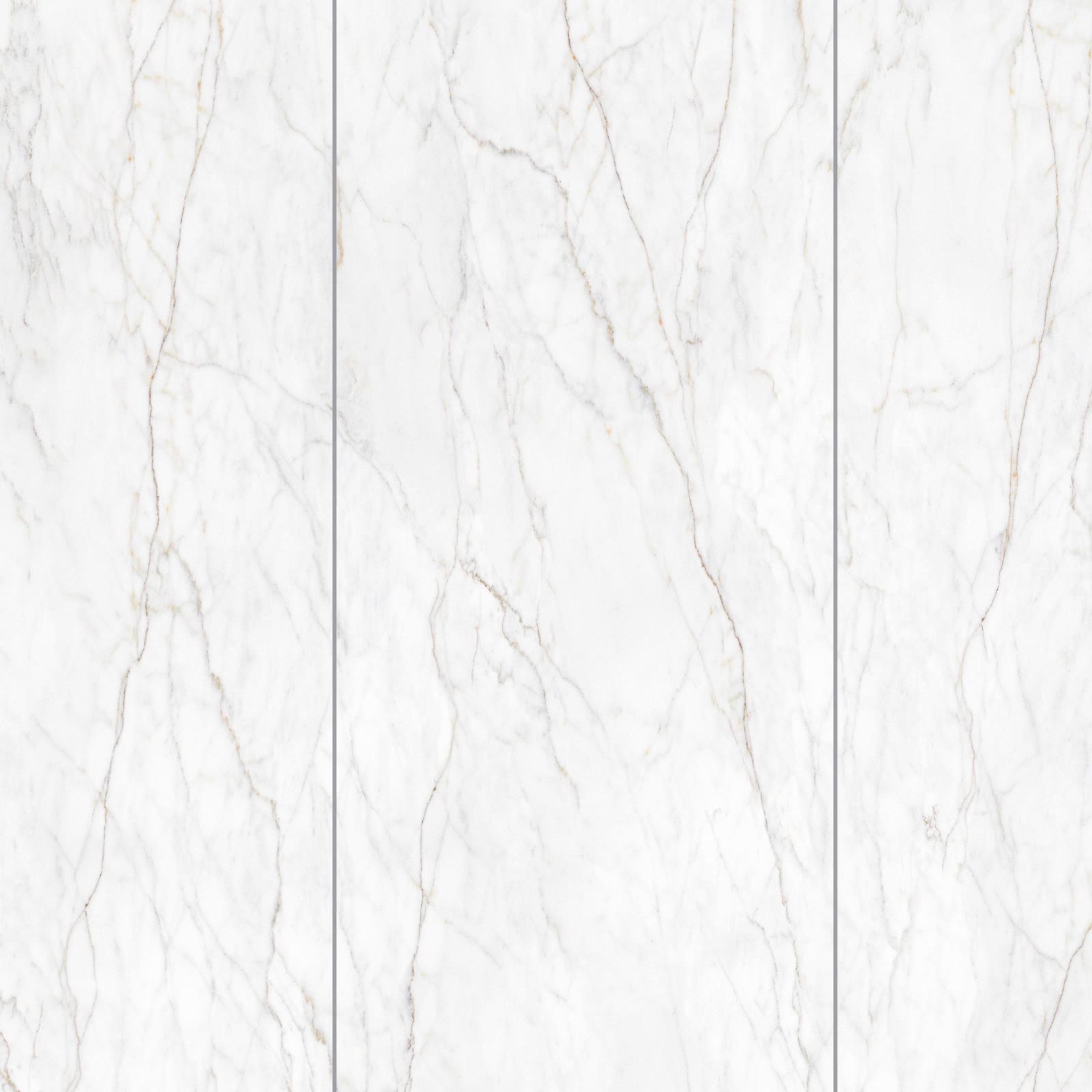 Muestra de porcelanato pulido blanco tiza