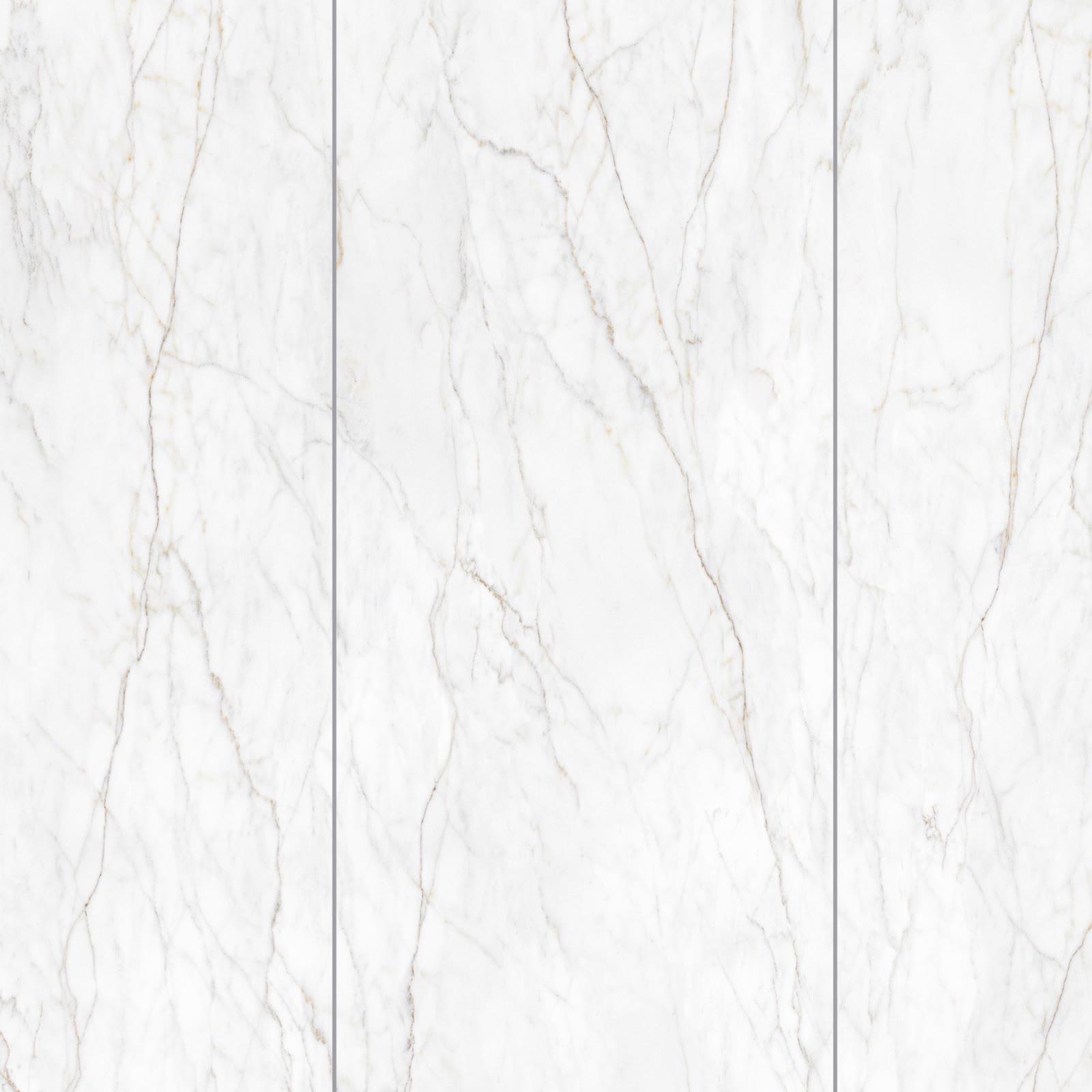 Muestra de porcelanato pulido blanco tiza