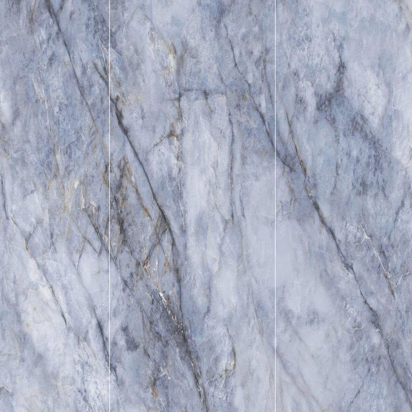 Muestra de porcelanato pulido gris lavanda