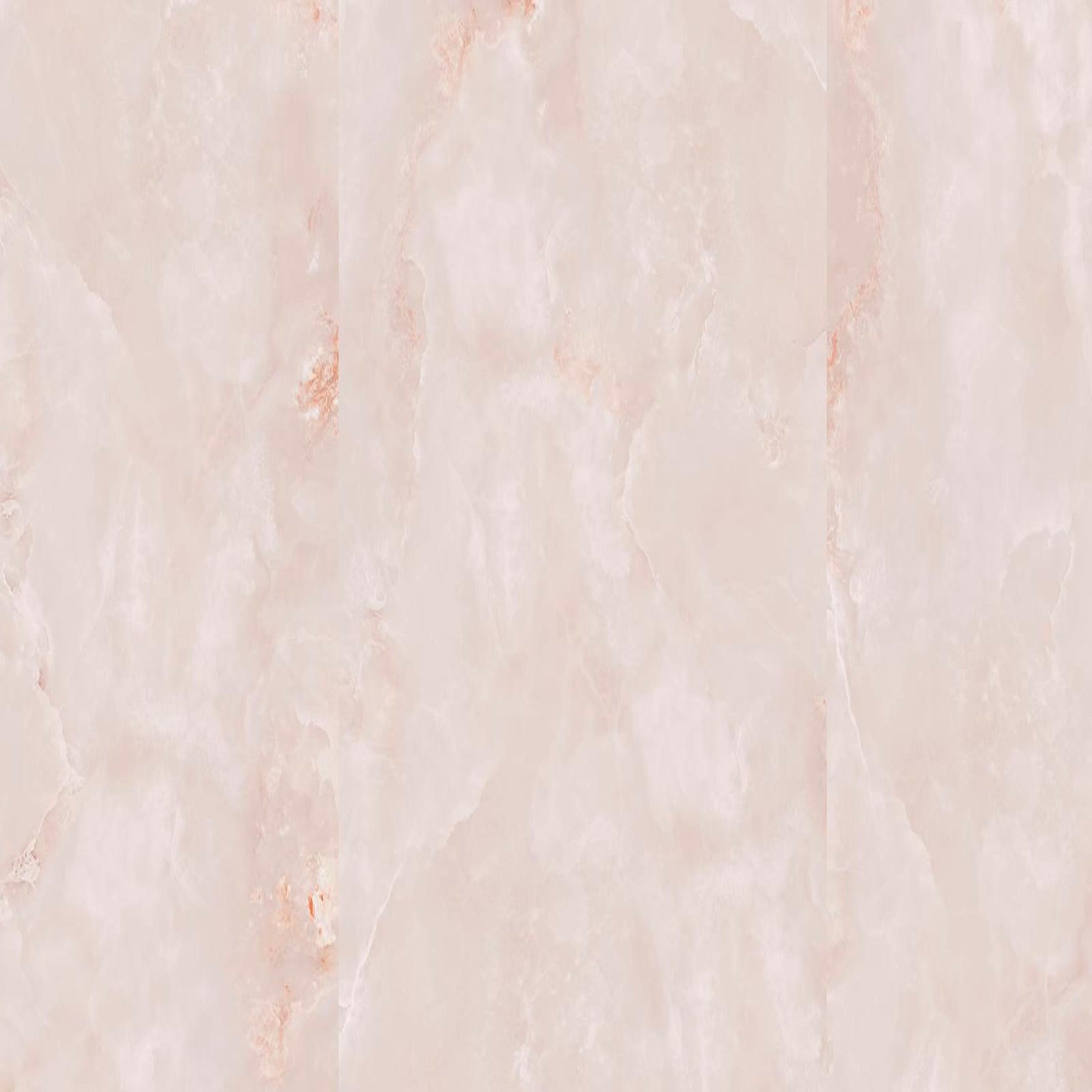 Muestra de porcelanato pulido rosa empolvado