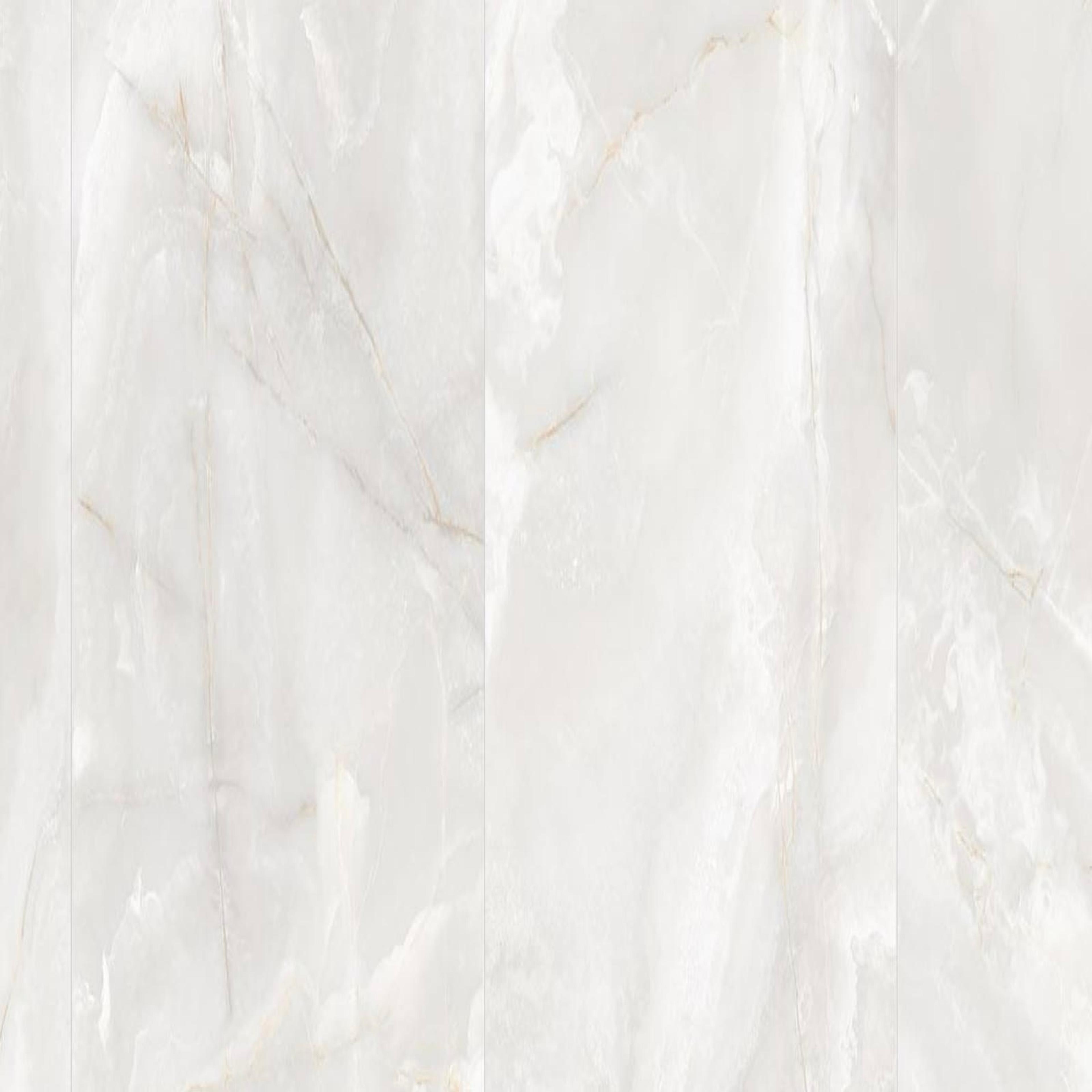 Muestra de porcelanato mate blanco nácar