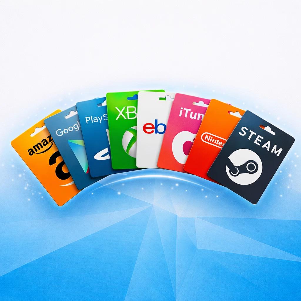 Cartes cadeaux en Tunisie : Steam, Google Play, PlayStation et Apple