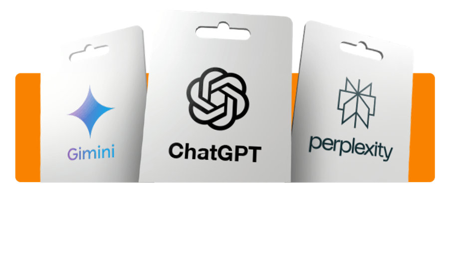 Abonnements Intelligence Artificielle ChatGPT Claude AI Gemini en Tunisie - Digidar