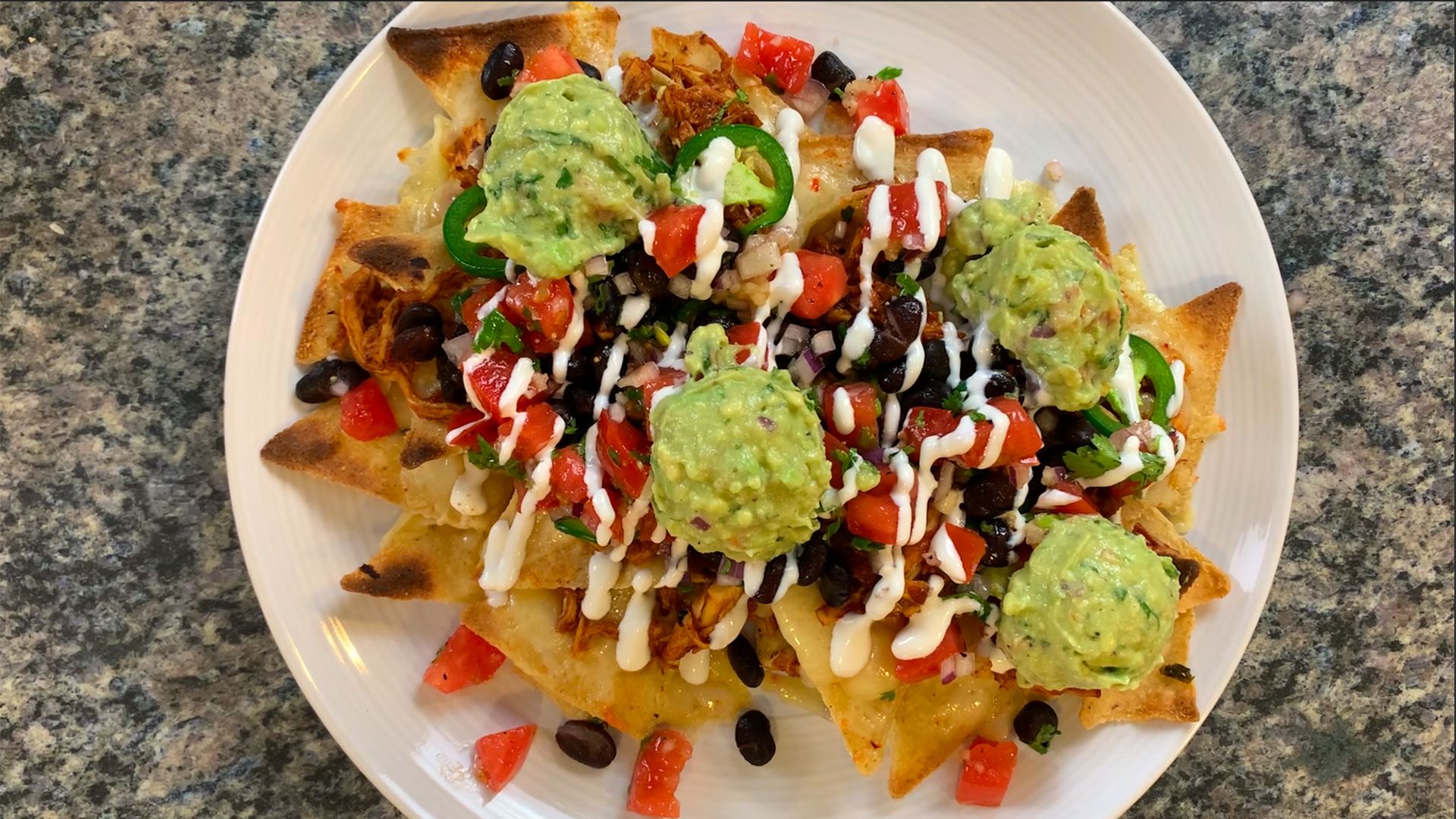 Epic Loaded Sheet Pan BBQ Chicken Nachos Recipe