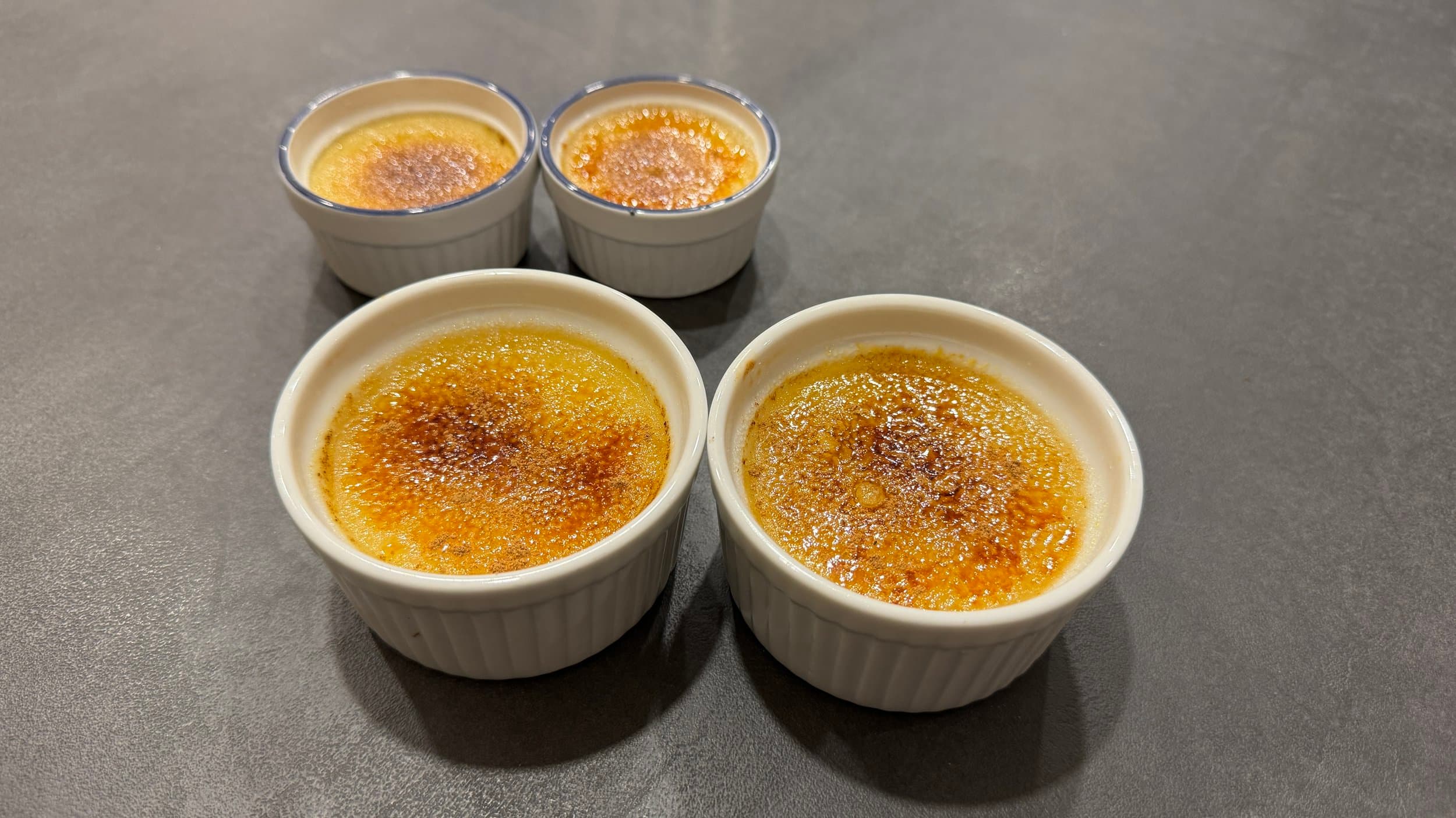Festive Gingerbread Eggnog Creme Brulee Recipe