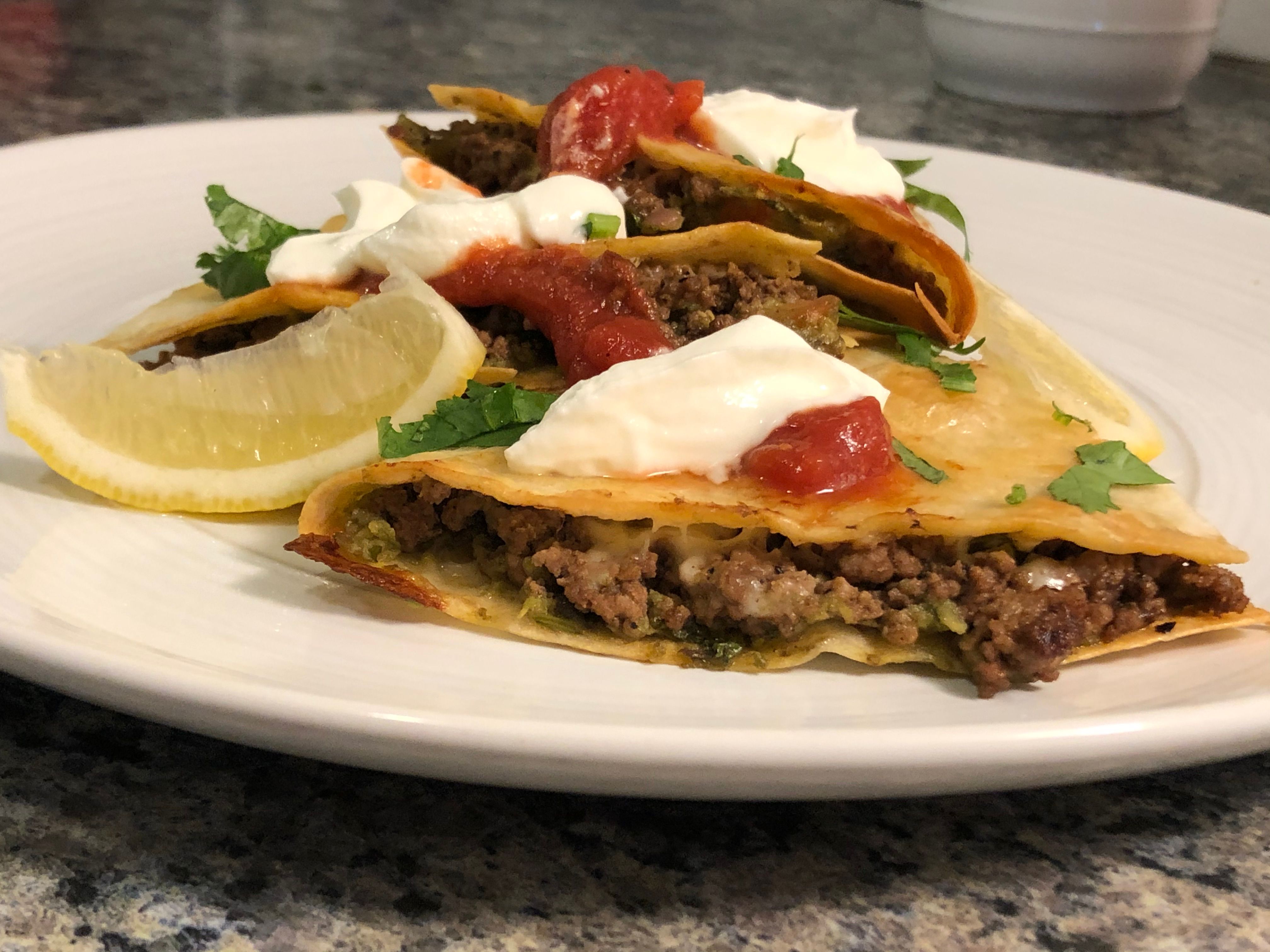 Delicious Baked Beef Quesadillas with Fresh Guacamole