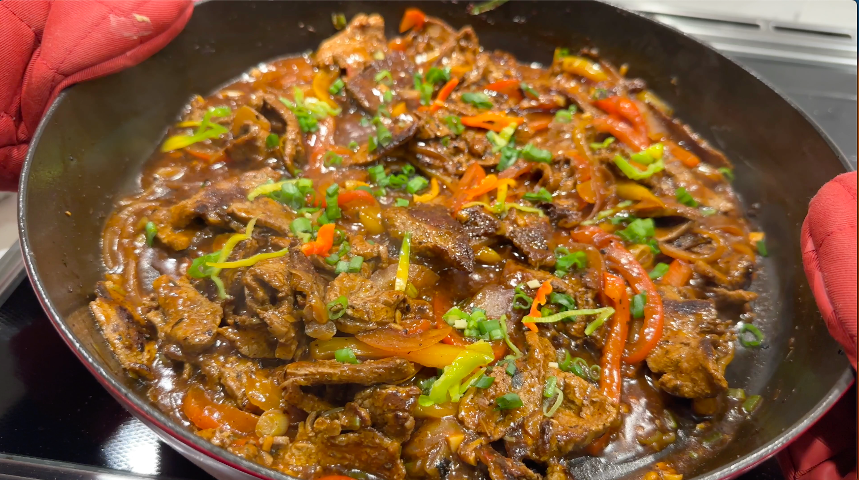 Sizzling Jamaican Pepper Steak in Minutes