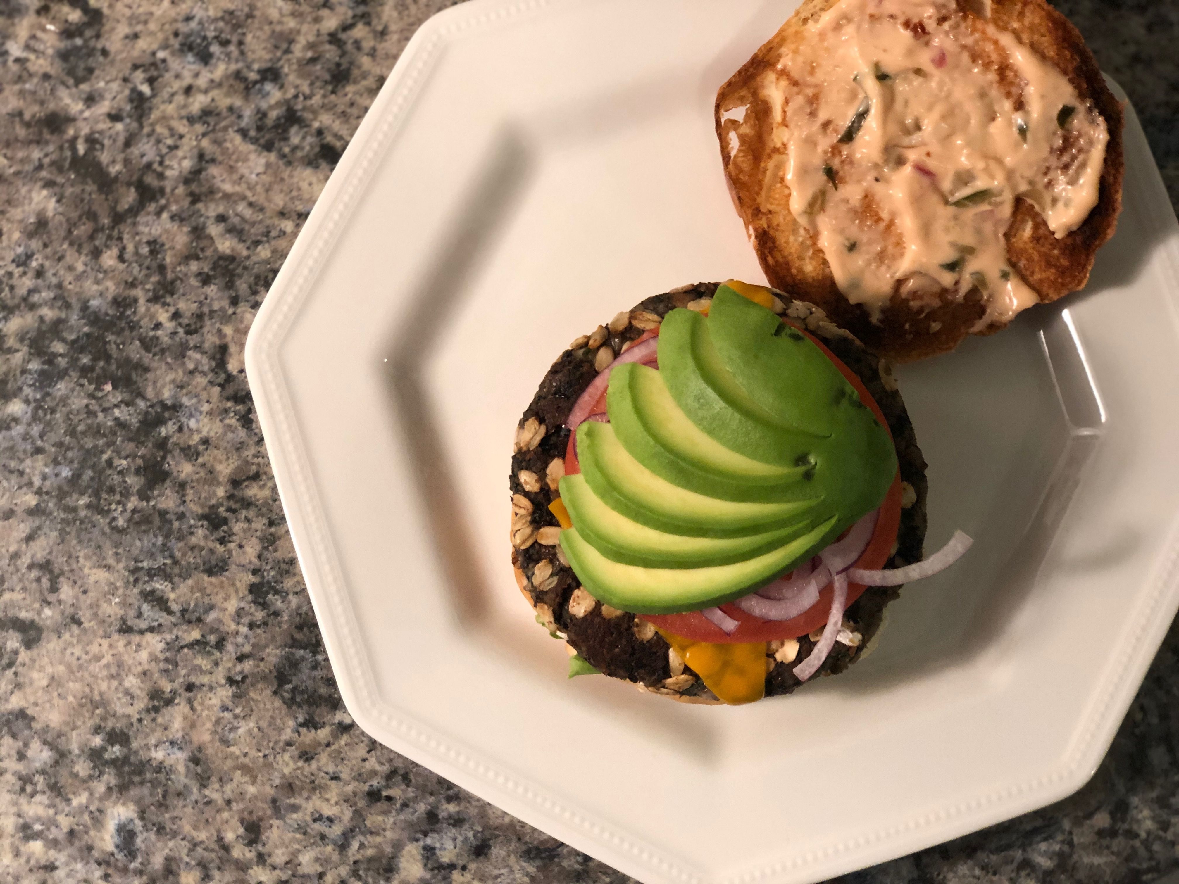 Power Bean Burger - Vegetarian Burger Recipe