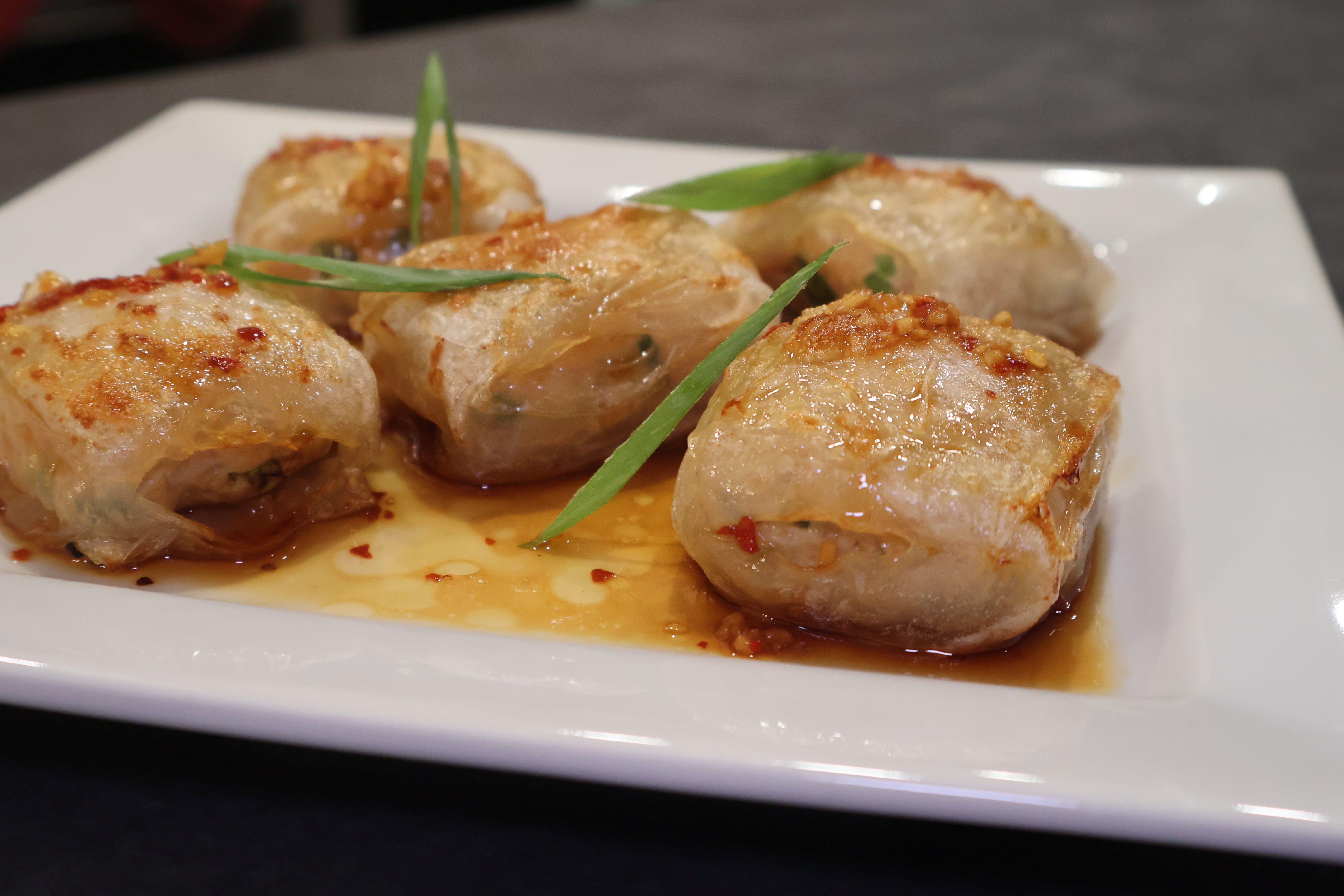 Quick and Delicious Air Fryer Rice Paper Chicken Dumplings