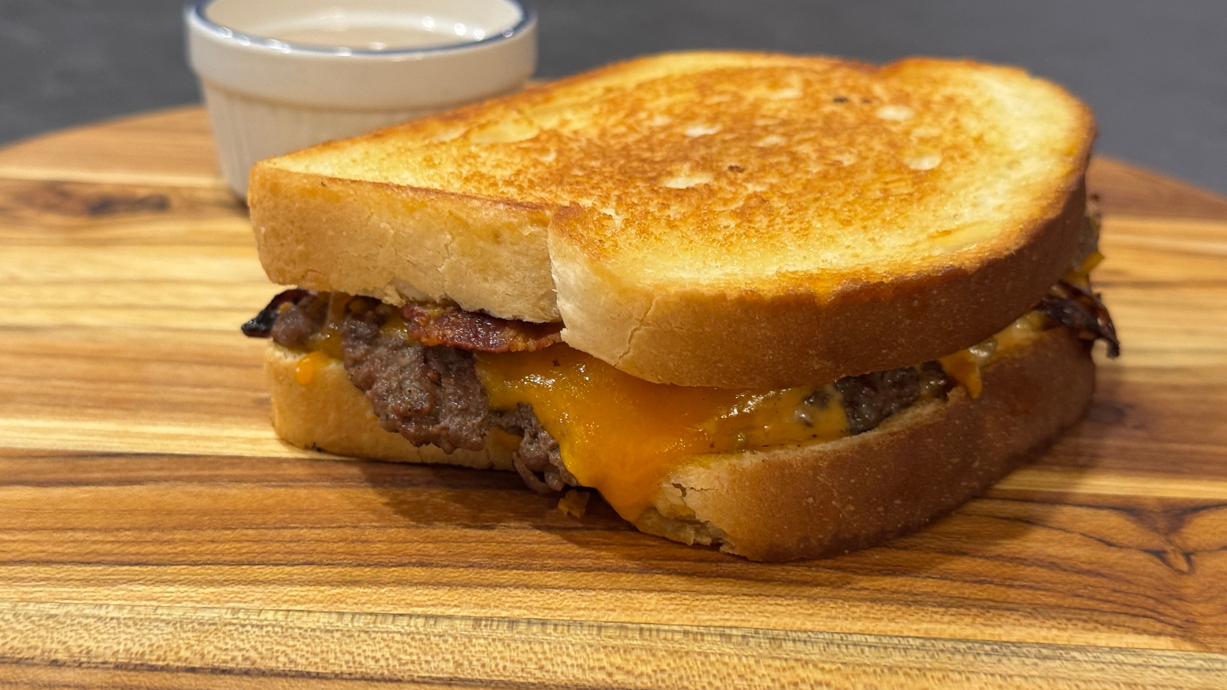 Epic Smash Burger Bacon Patty Melts Recipe
