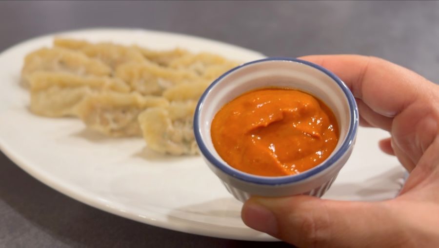 Quick And Easy Spicy Momos Chutney Recipe