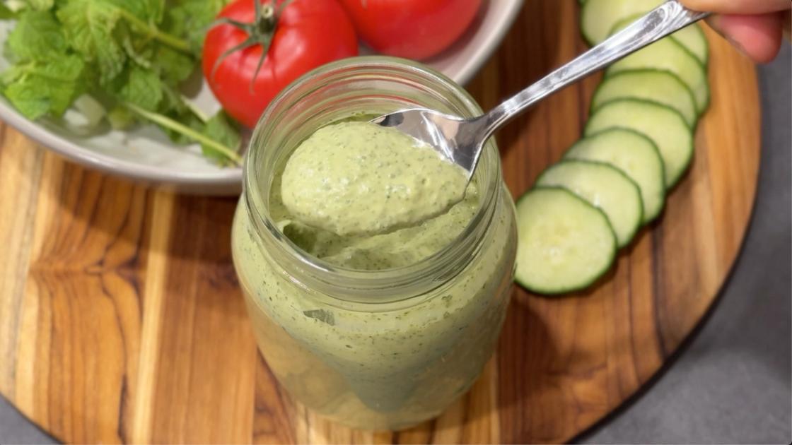 original green goddess dressing recipe with sour cream Chef John's Green Goddess Dressing