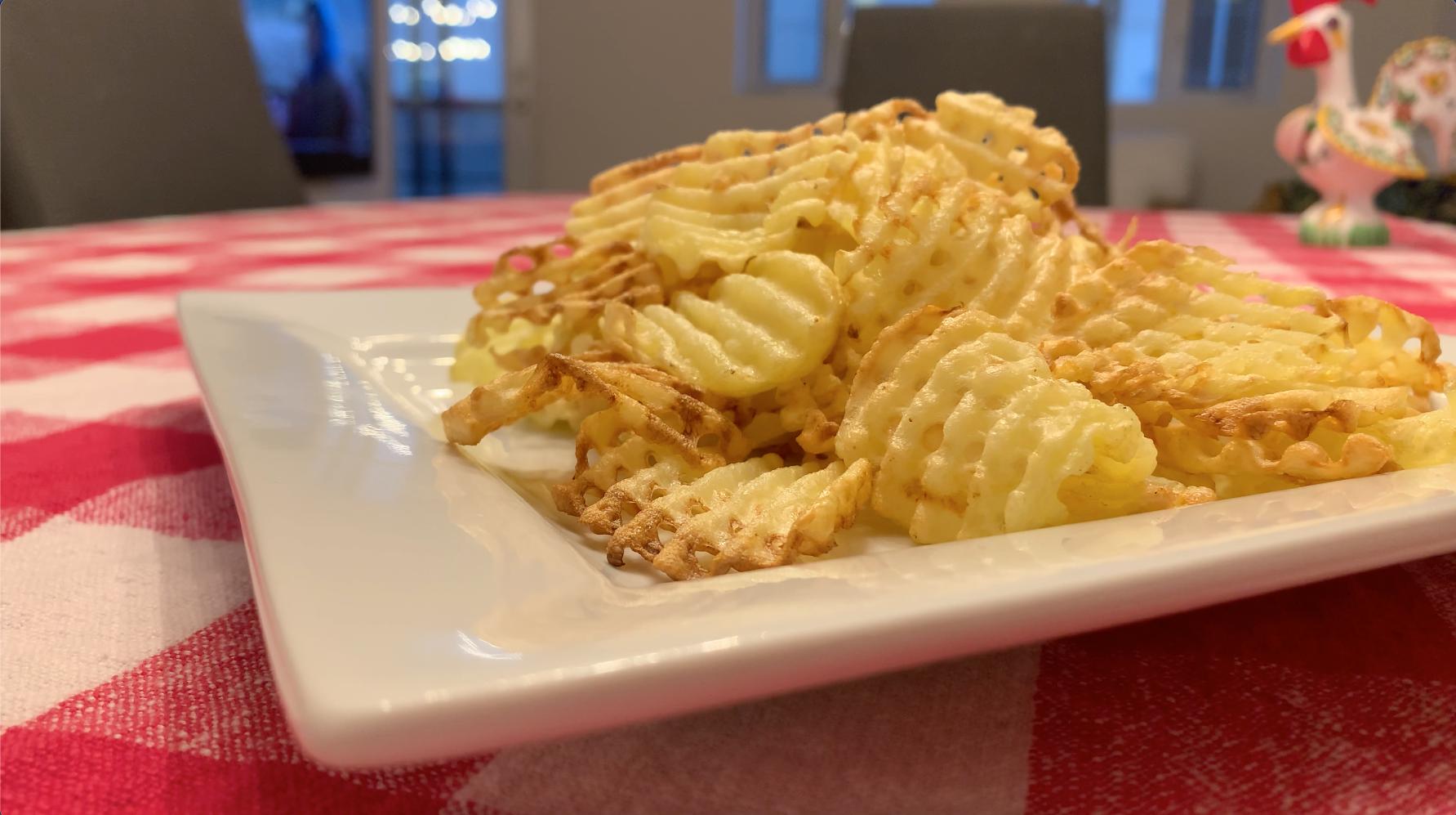 Chick-Fil-A Air Fryer Waffle Fries From Scratch