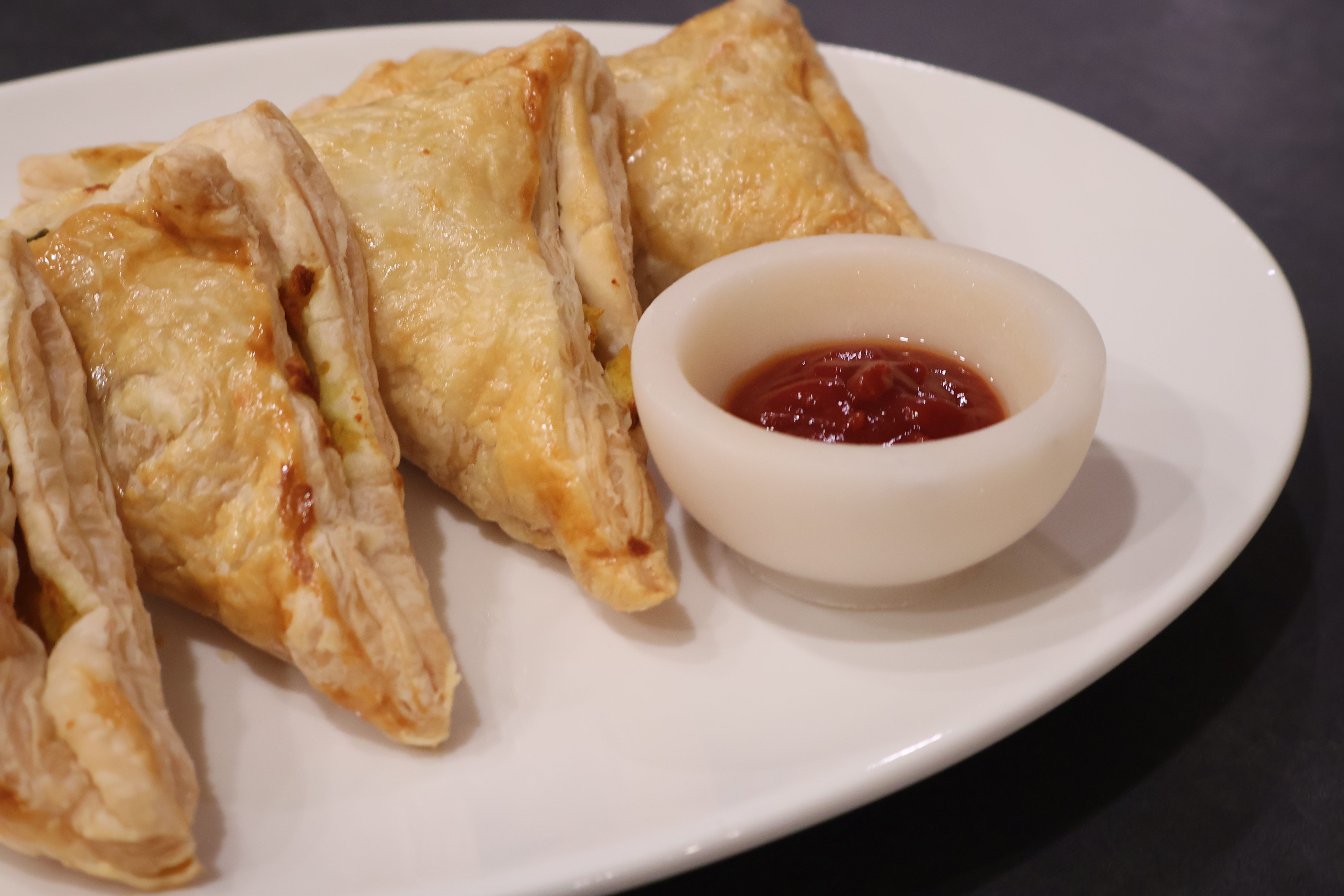 Air Fryer Aloo Patty Recipe (Potato Puff Pastry)