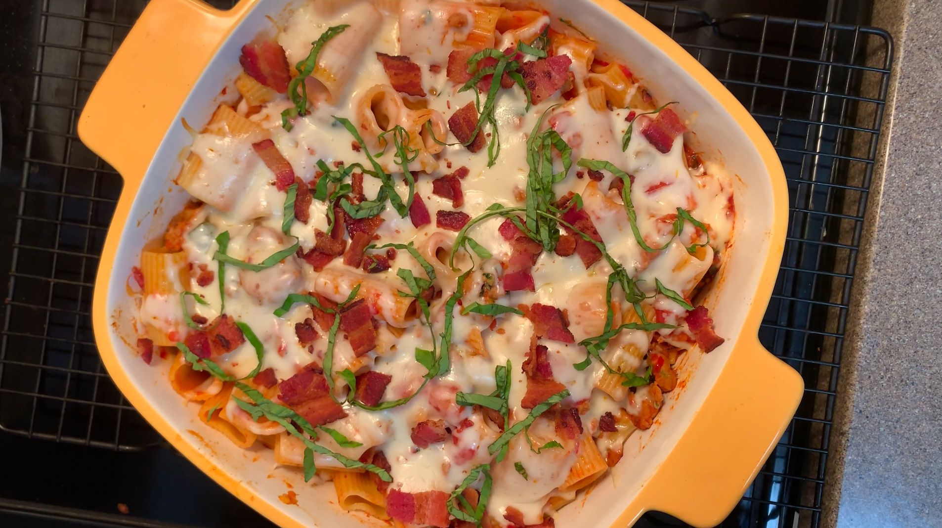 The Best Cheesy Baked Rigatoni with Sausage