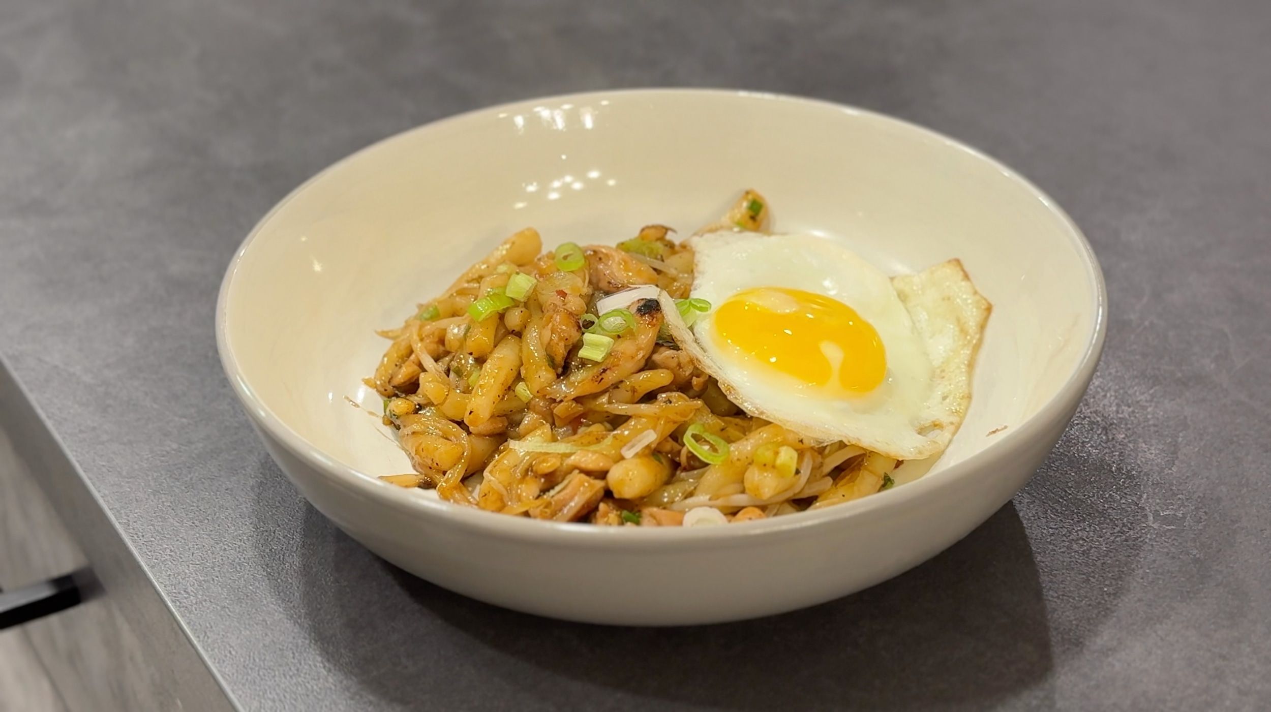 Lort Cha Noodles (Cambodian Pin Noodle Stir-Fry)
