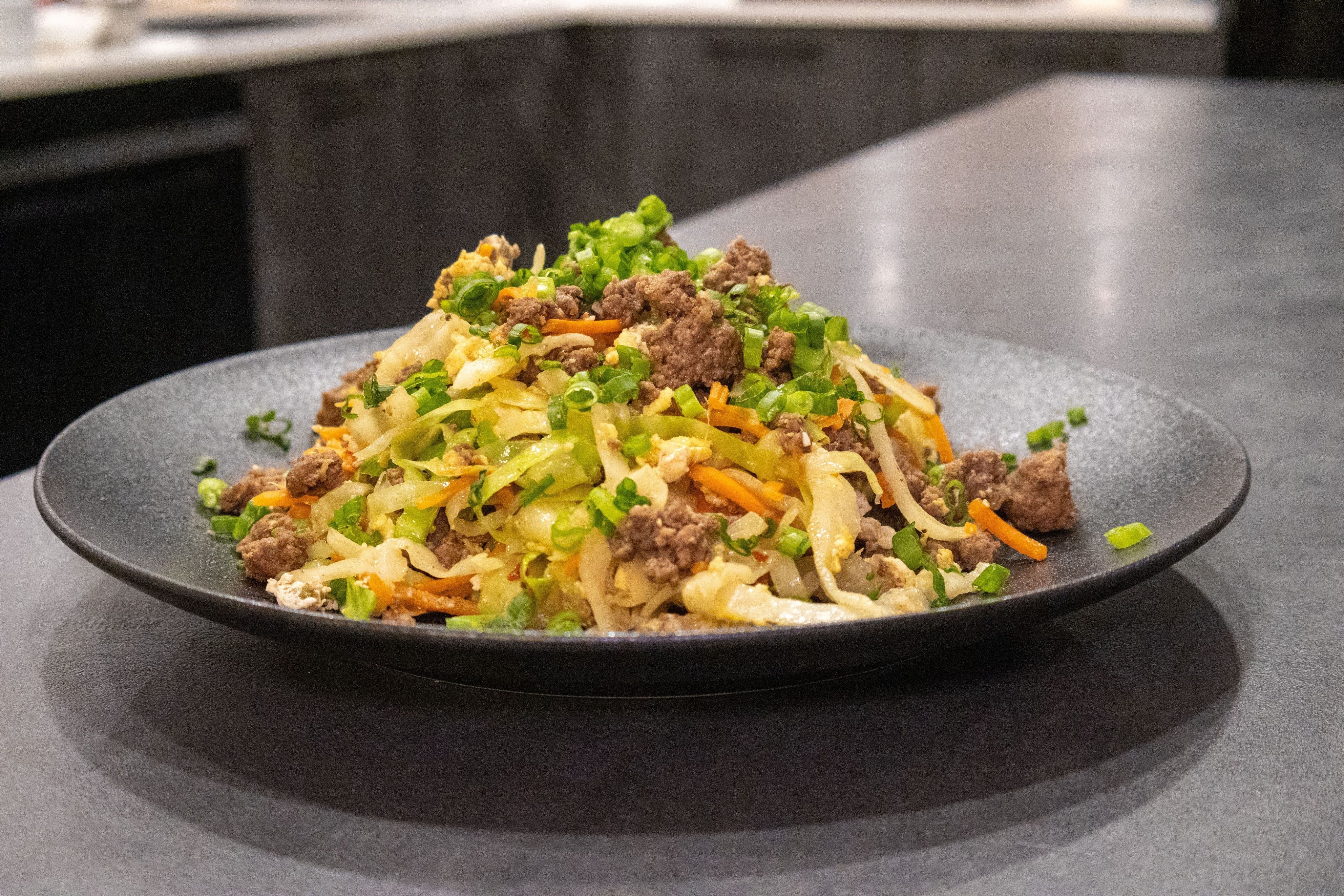 Easy Keto Egg Roll in a Bowl - Ready in 20 Minutes!