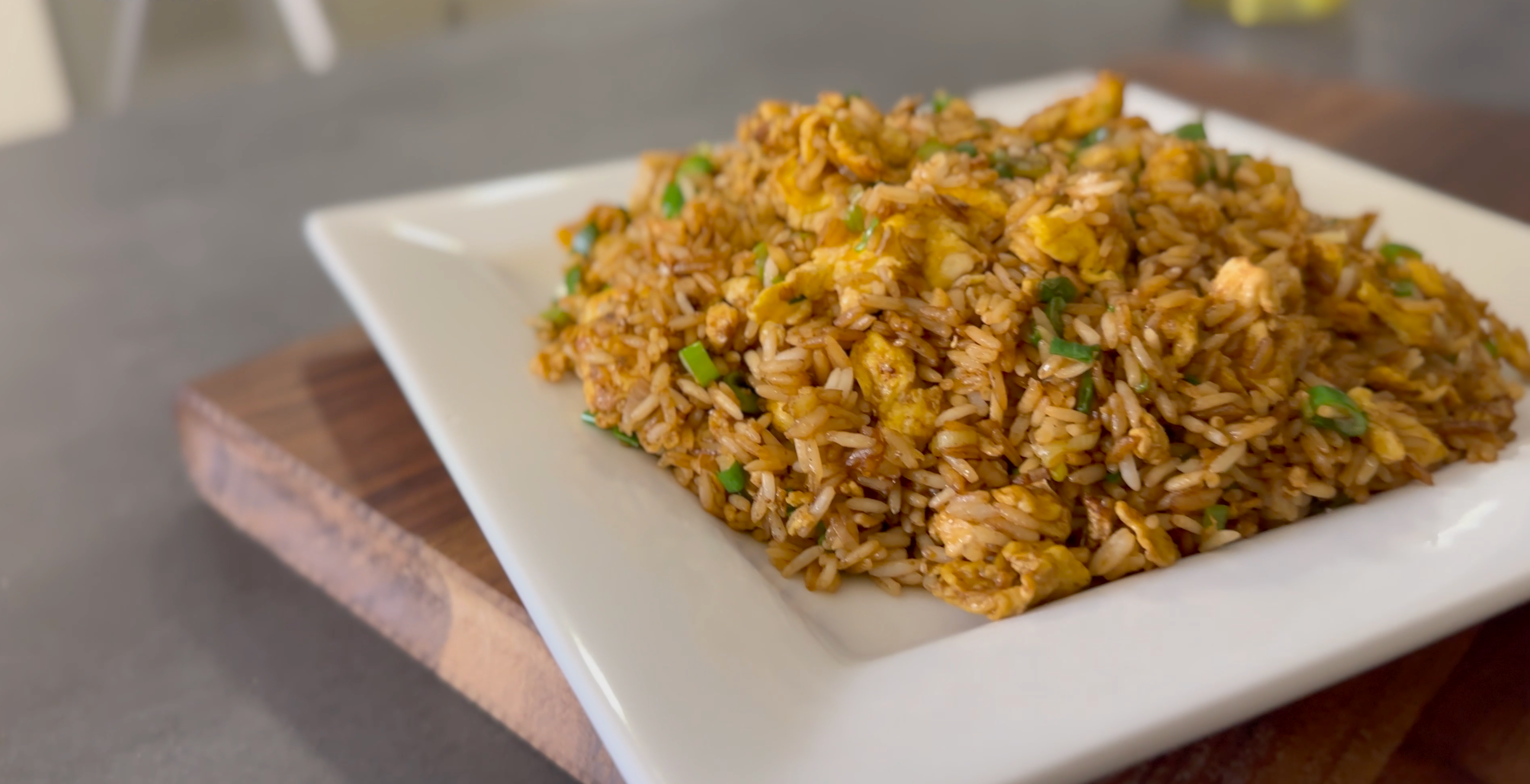 Quick & Easy Super Simple Egg Fried Rice Recipe