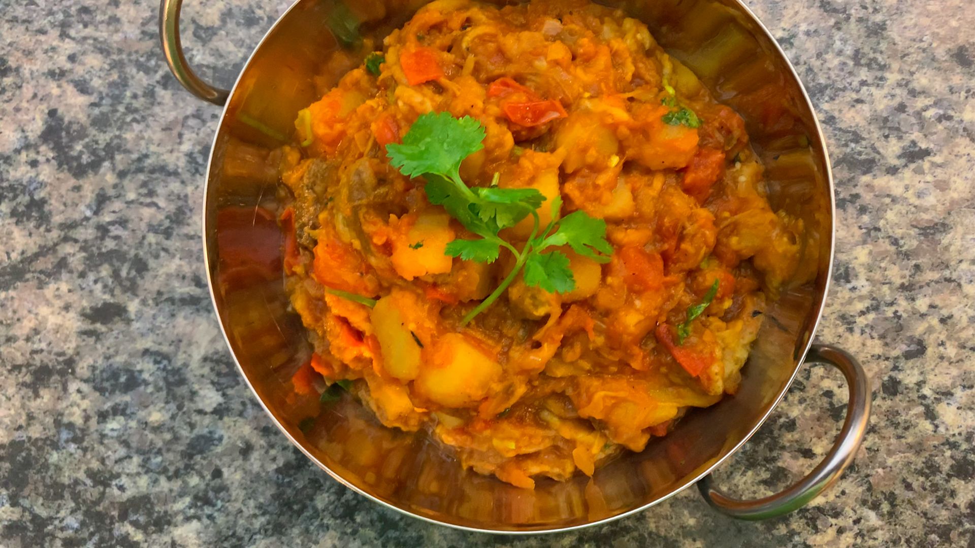 Authentic Punjabi Aloo Baingan Sabji Recipe