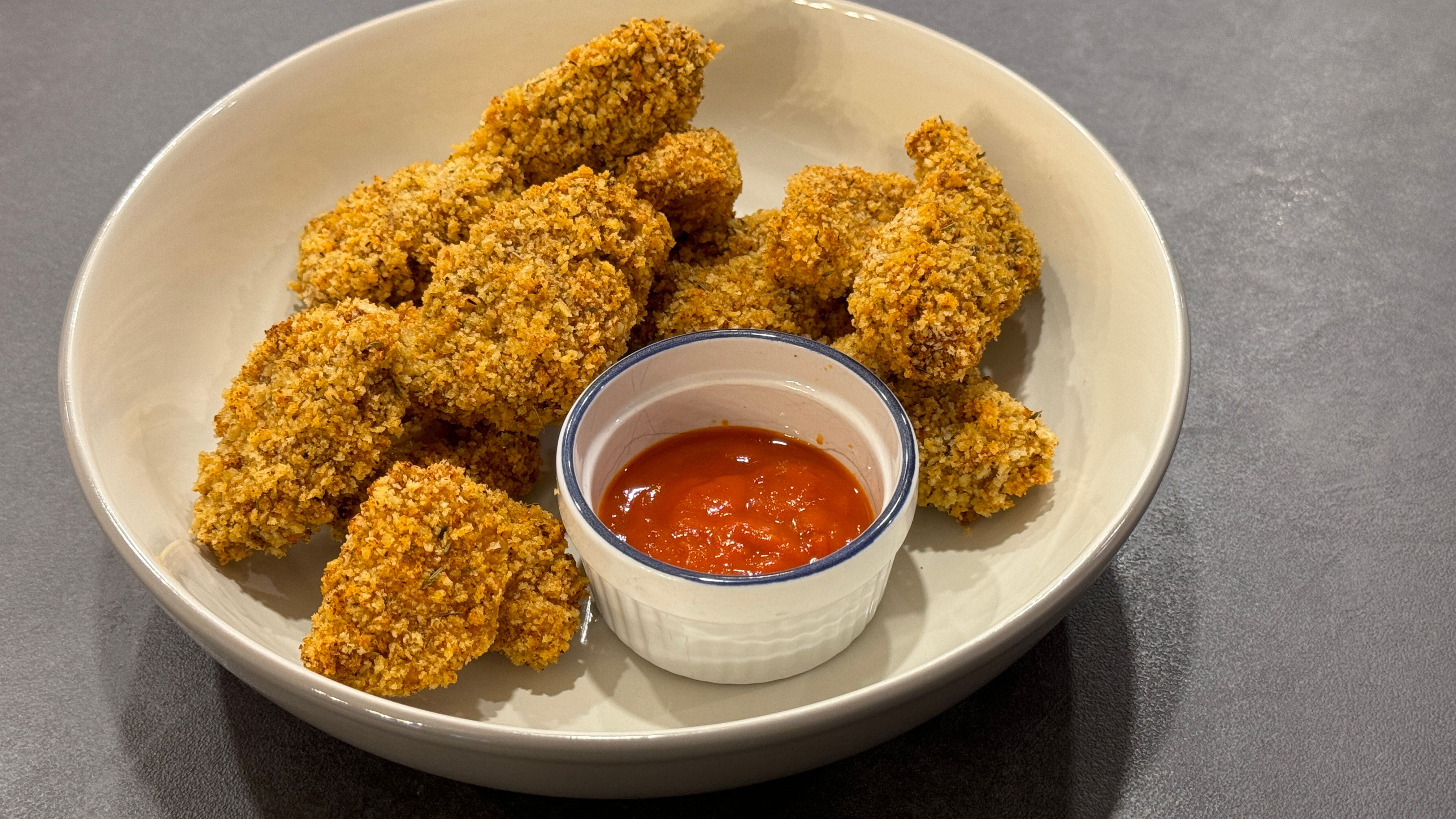 Homemade Crispy Panko Chicken Nuggets Recipe