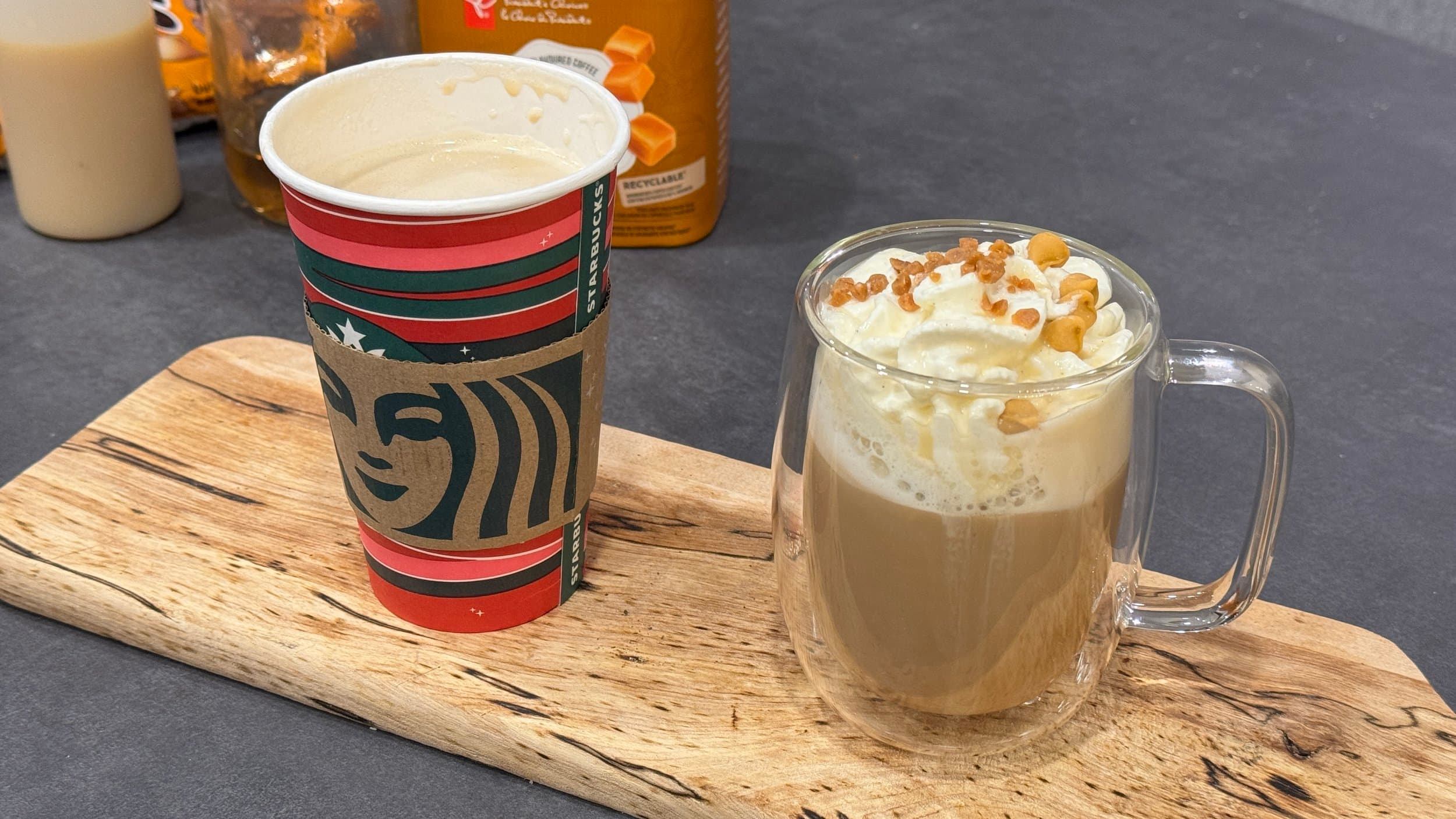 Homemade Starbucks Caramel Brulee Latte Recipe