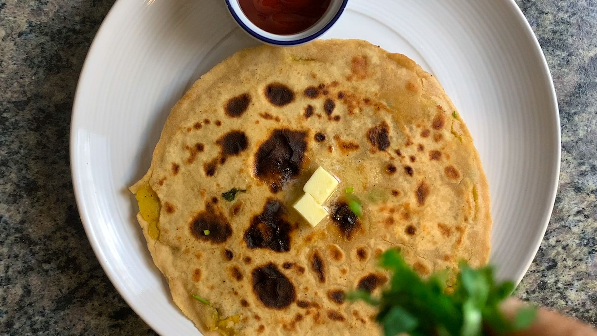 Punjabi Aloo Paratha Recipe - Potato-Stuffed Flatbread