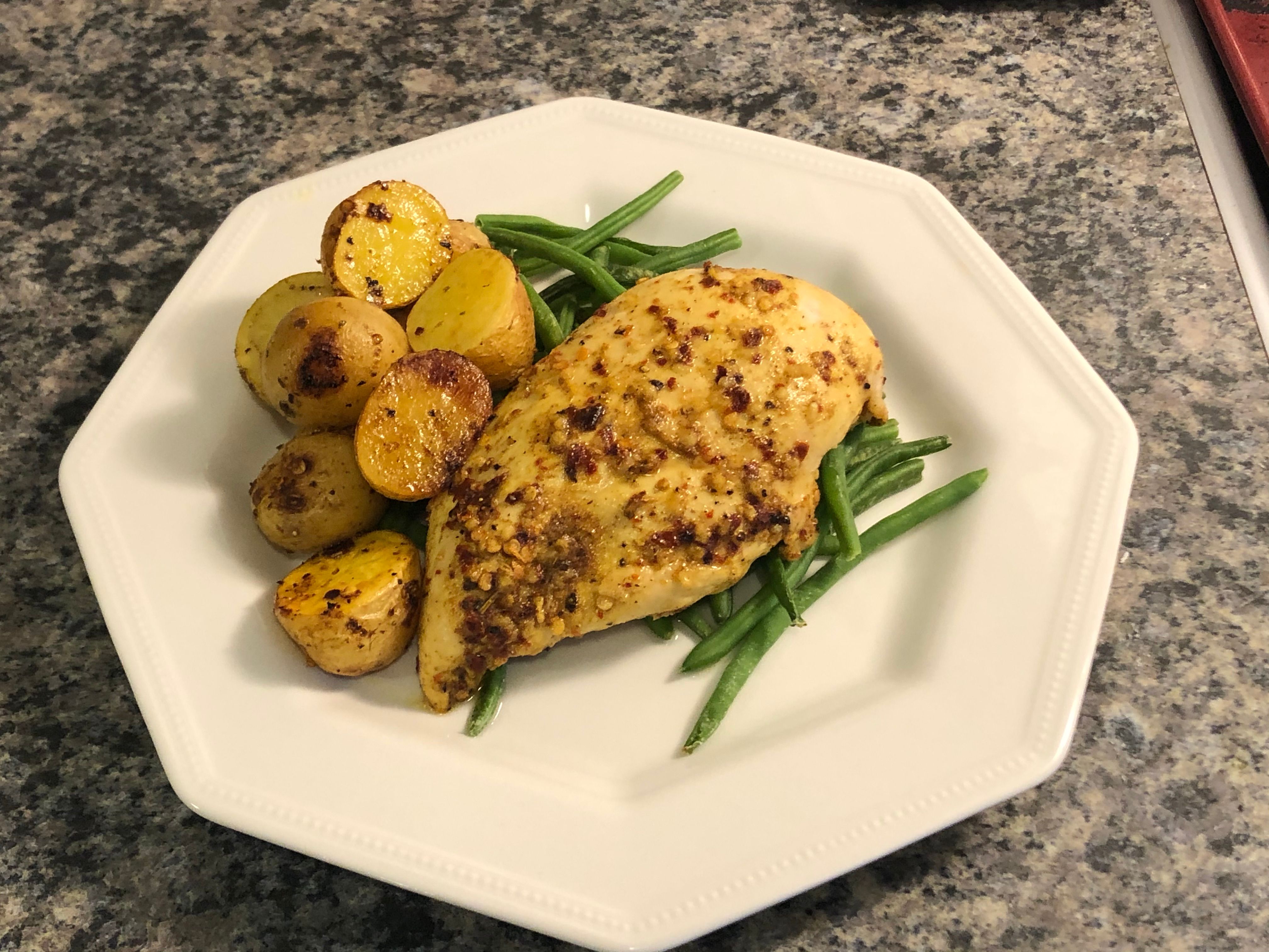 Easy Sheet Pan Chicken Shawarma Dinner Recipe