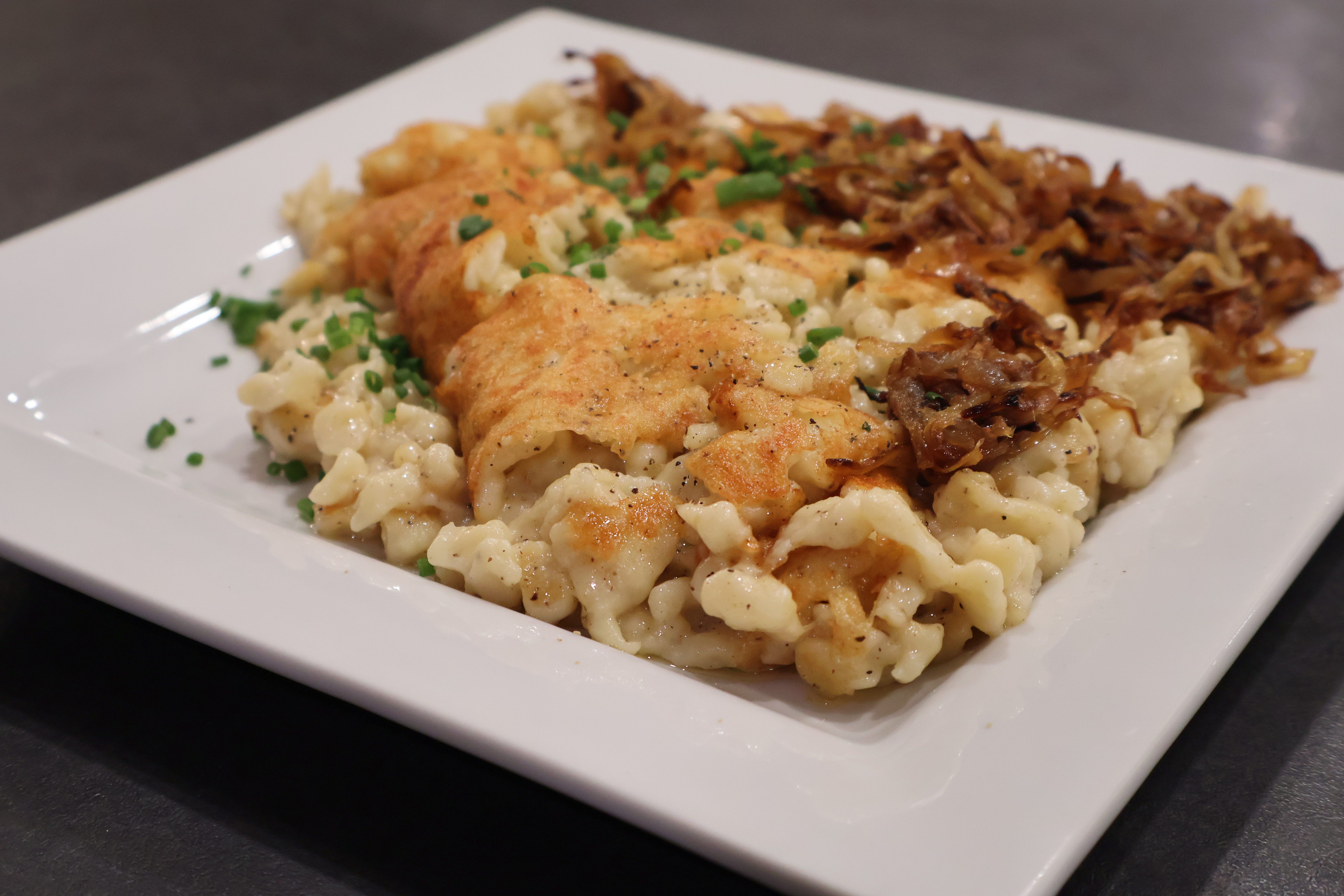 Käsespätzle Recipe - Austrian Mac and Cheese