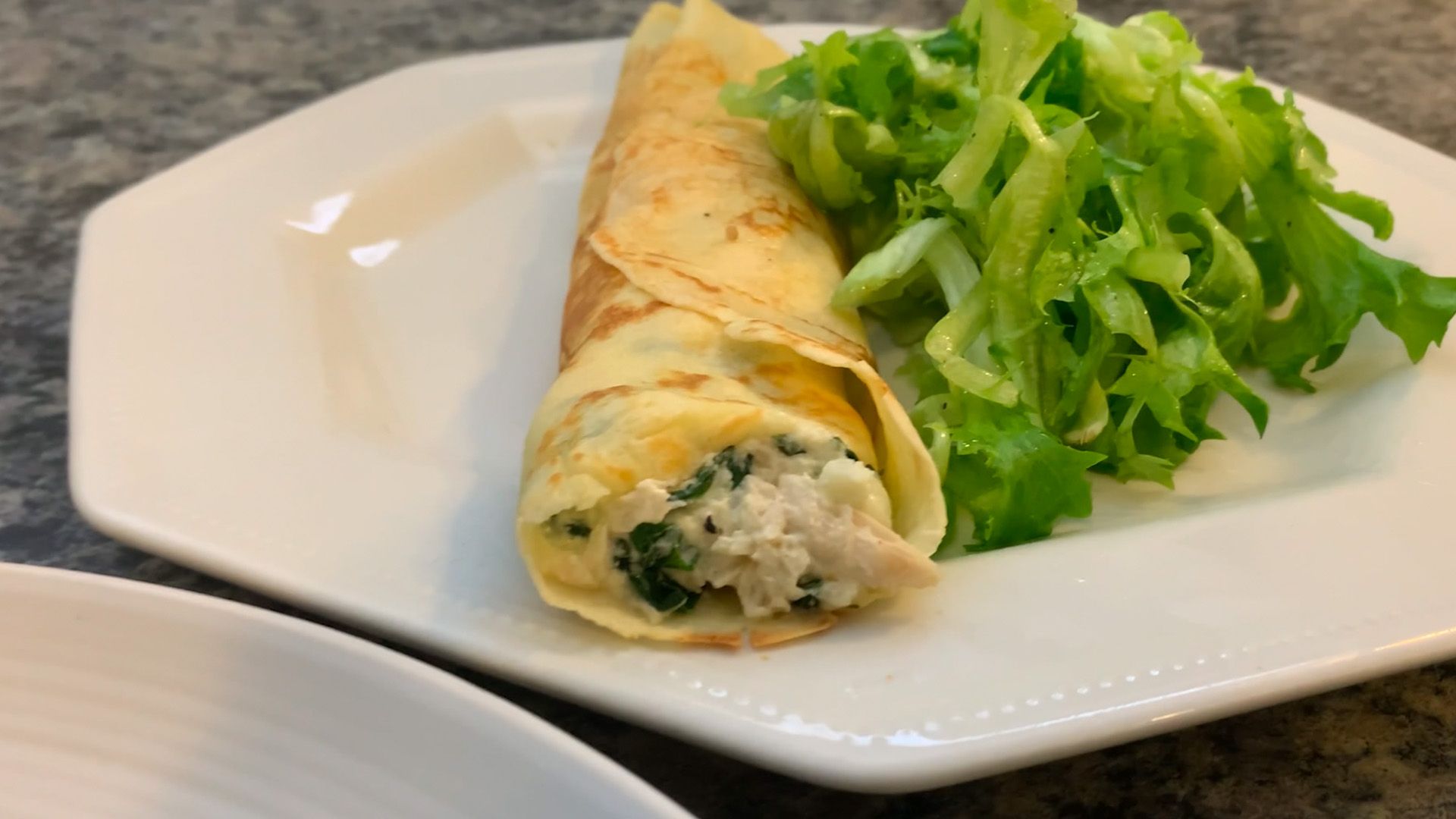 Savory Quick and Easy Creamy Chicken Crepes Recipe
