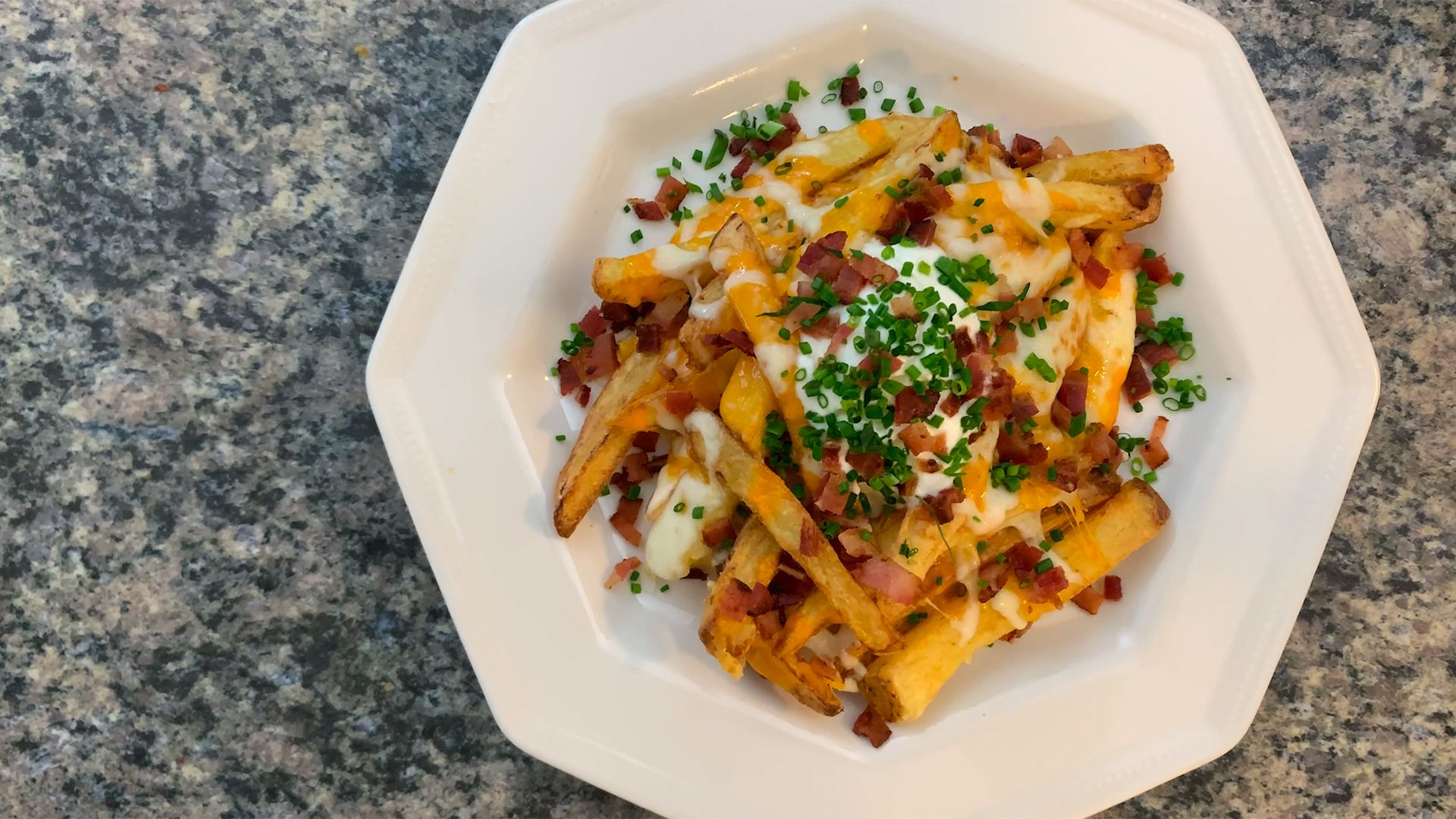 Super Loaded Cheese & Bacon Air Fryer Fries