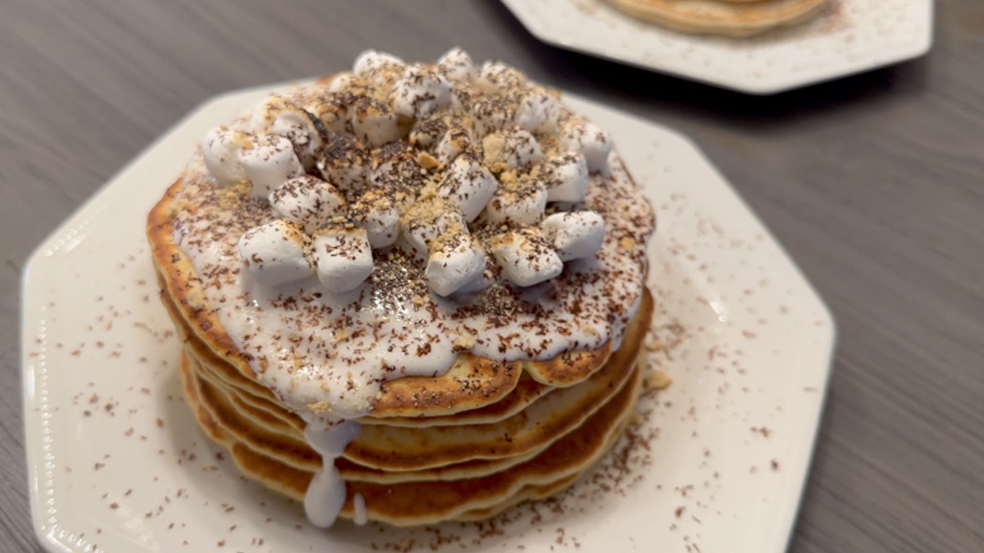 Ultimate Campfire Chocolatey S'mores Pancakes Recipe