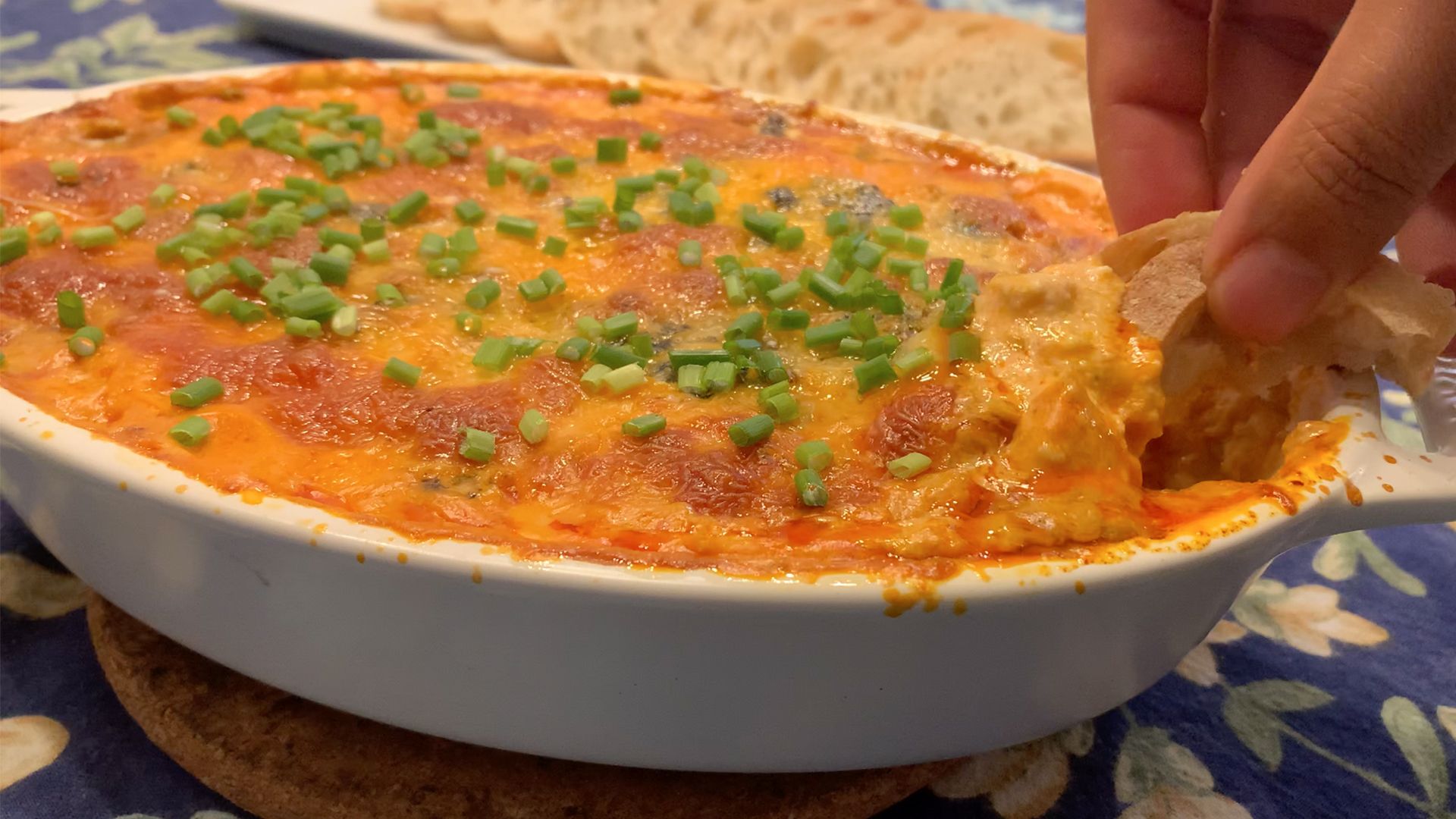 Buffalo Chicken Dip with Rotisserie Chicken