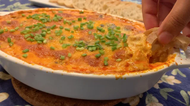 Buffalo Chicken Dip with Rotisserie Chicken