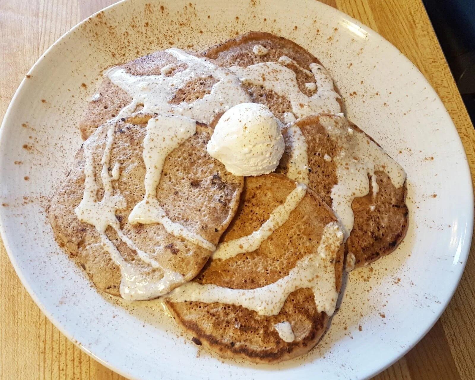 Easy Protein-Packed Cinnamon Pancakes Recipe