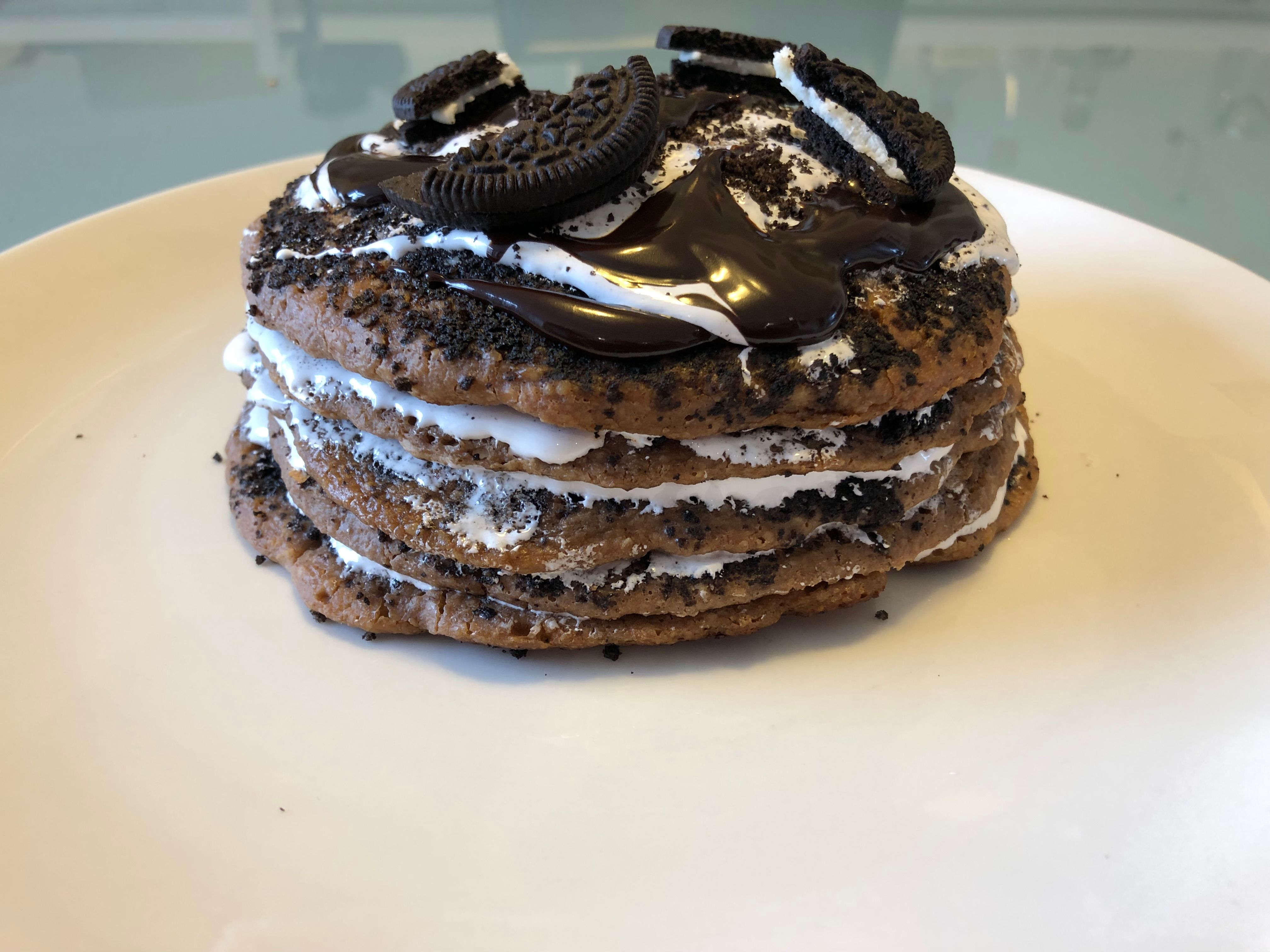 Satisfy Your Sweet Tooth with Oreo Cheesecake Pancakes