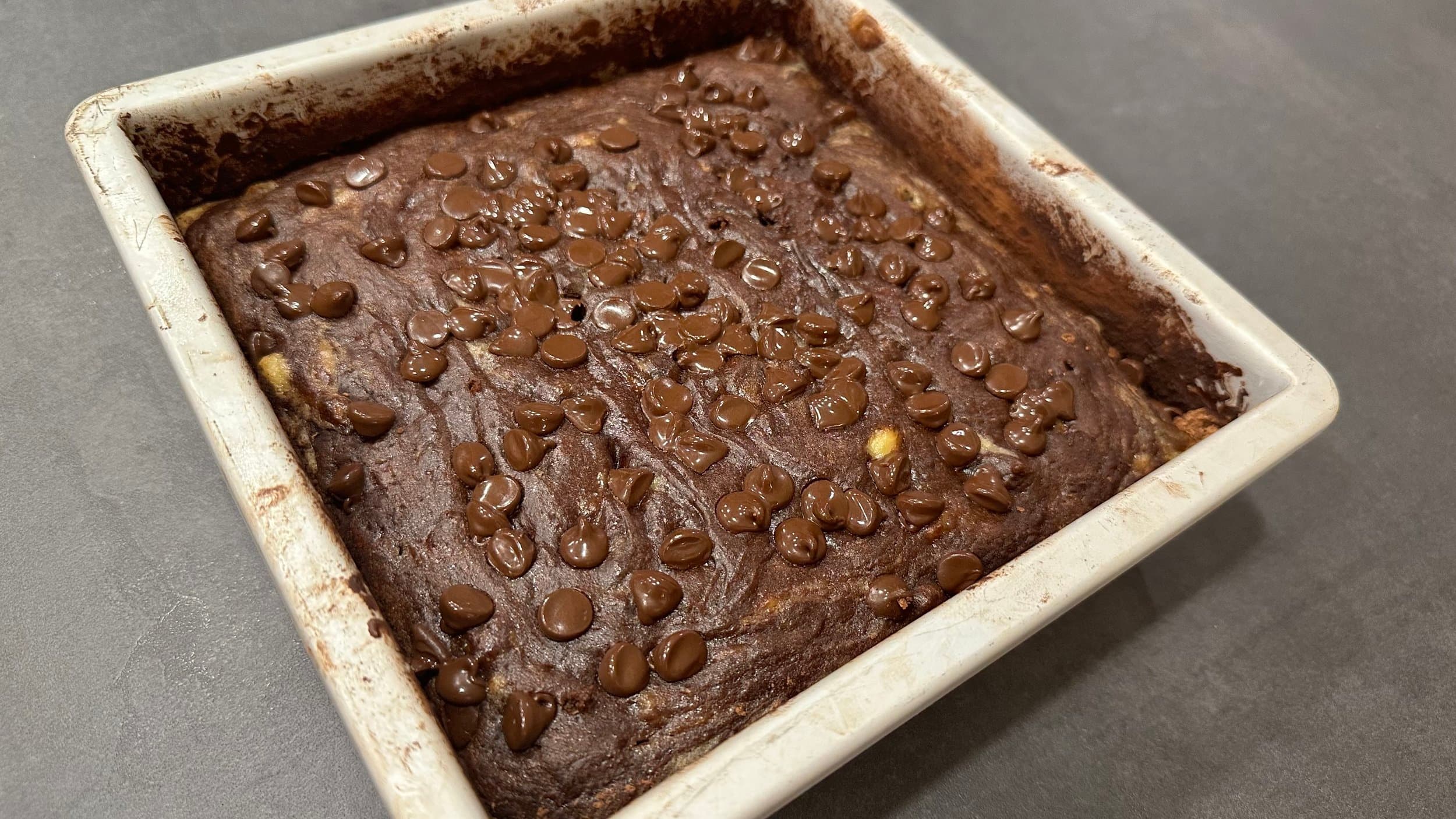 Indulgent Chocolatey Gluten-Free Banana Brownies