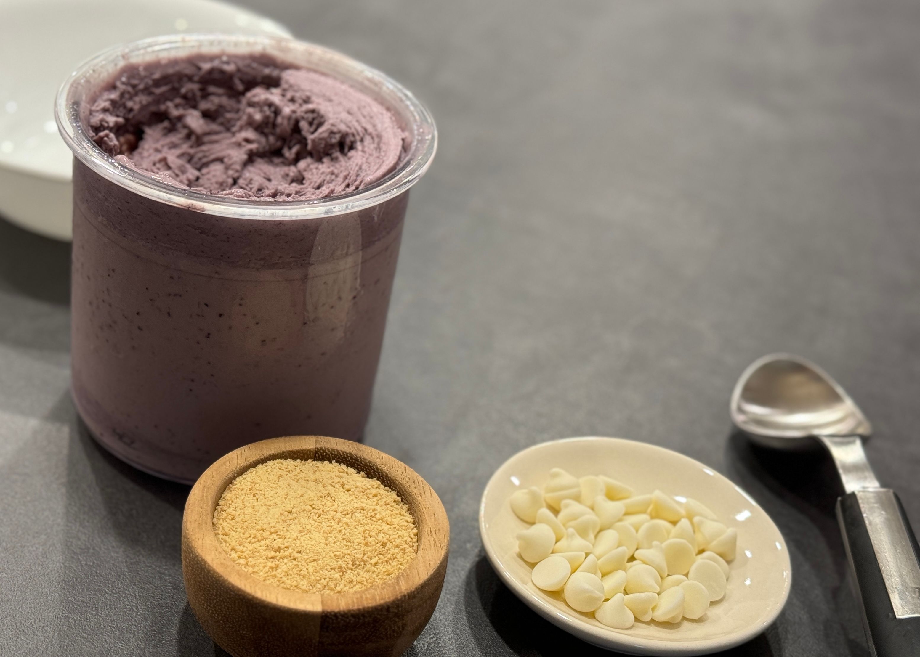 Blueberry Cheesecake Ninja Creami Protein Ice Cream