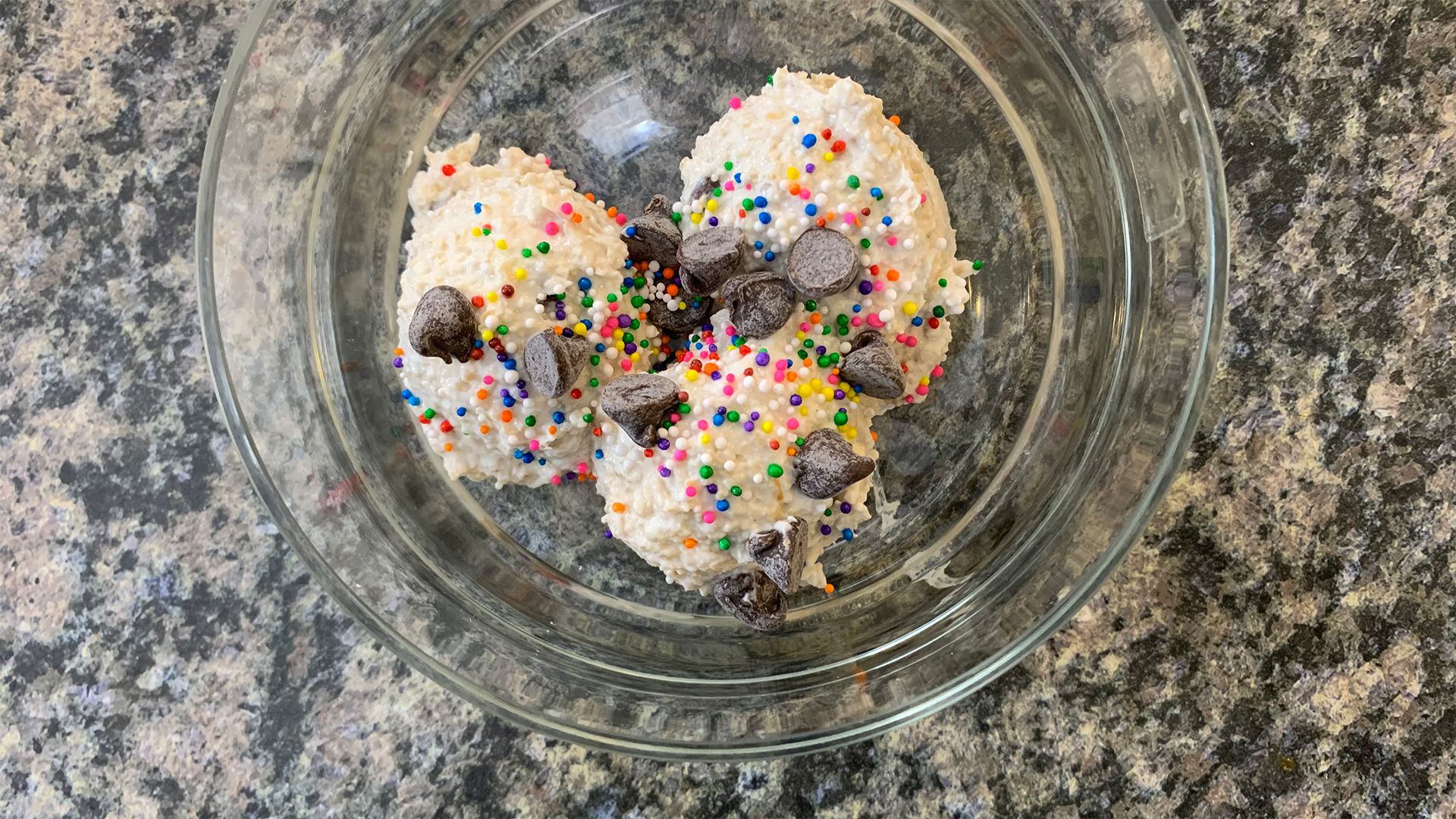 Healthy Edible Protein Chocolate Chip Cookie Dough