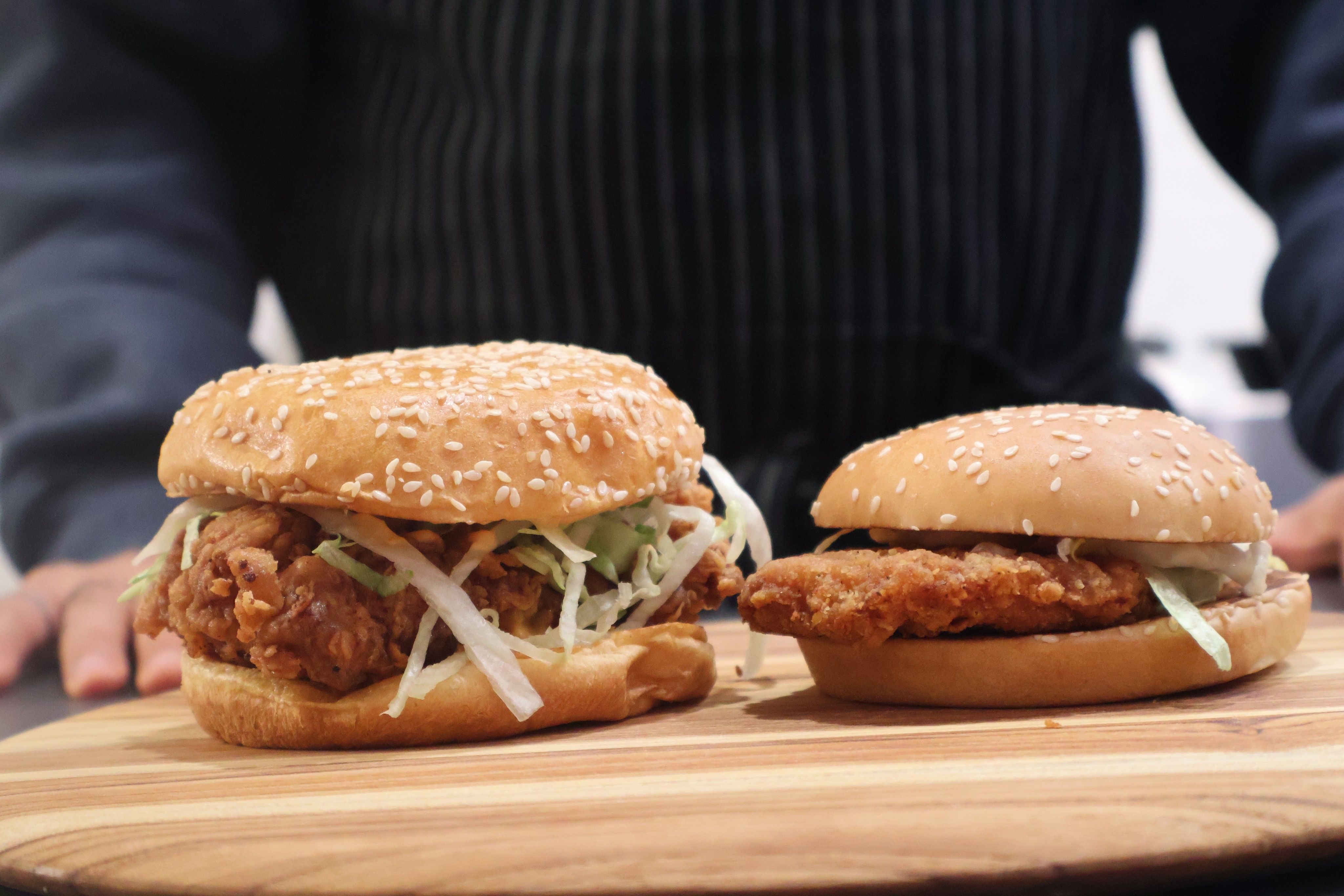 Homemade McDonald's McSpicy Chicken Burger Recipe