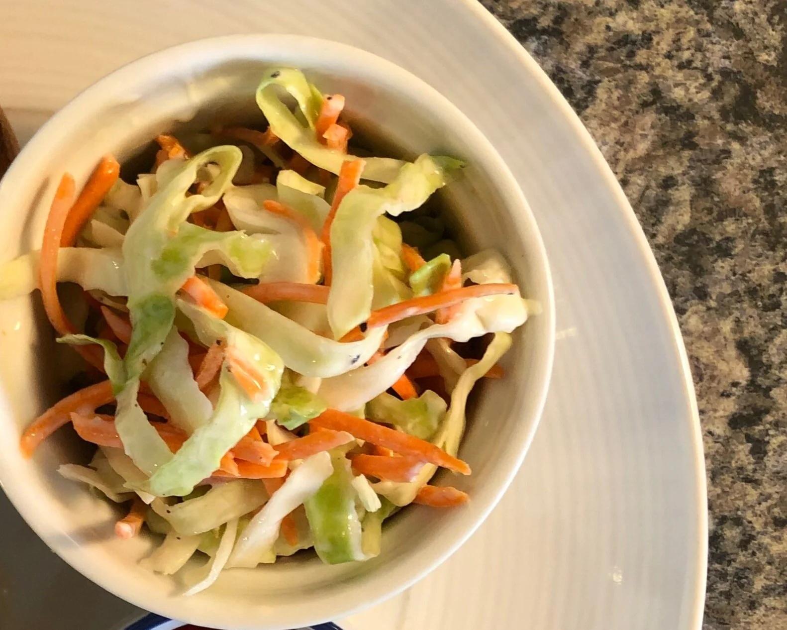 Quick and Healthy Creamy Coleslaw (No Mayo!)