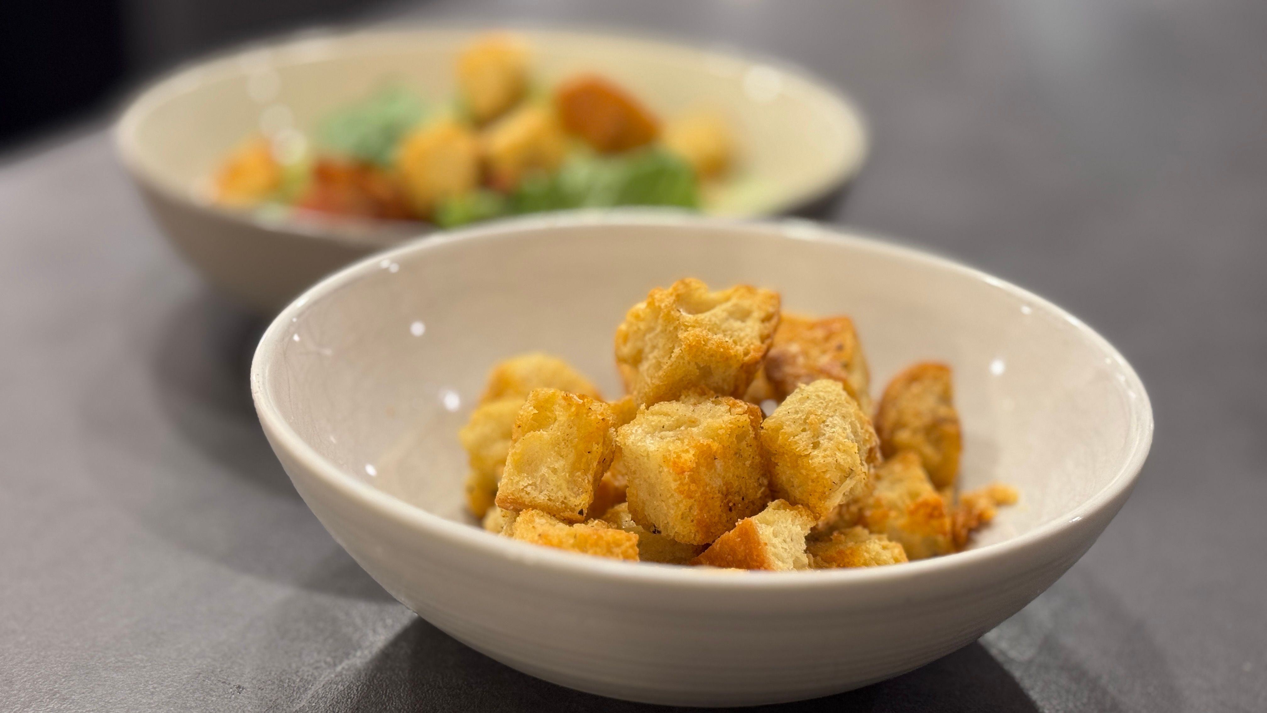 Easy Homemade Crunchy Croutons Recipe For Soups & Salads